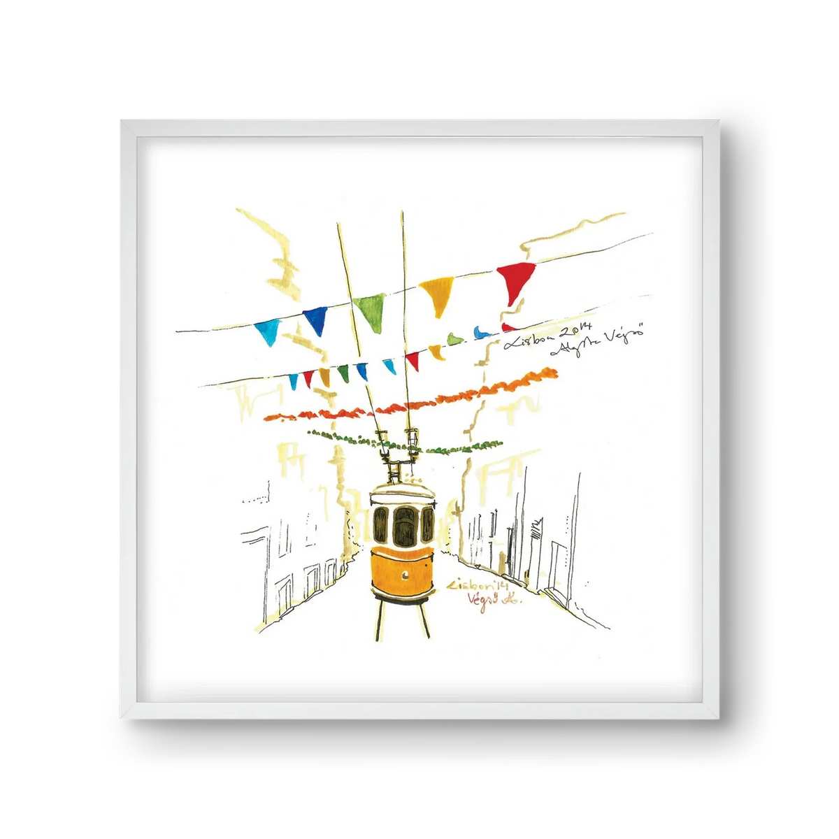 LISBON AQUARELLE NO.4 - artbridge