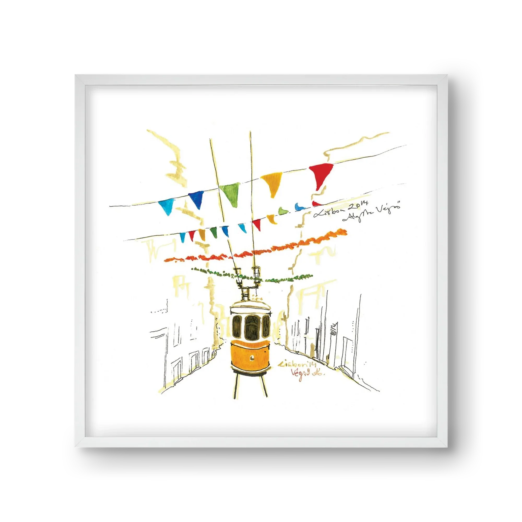 LISBON AQUARELLE NO.4 - artbridge
