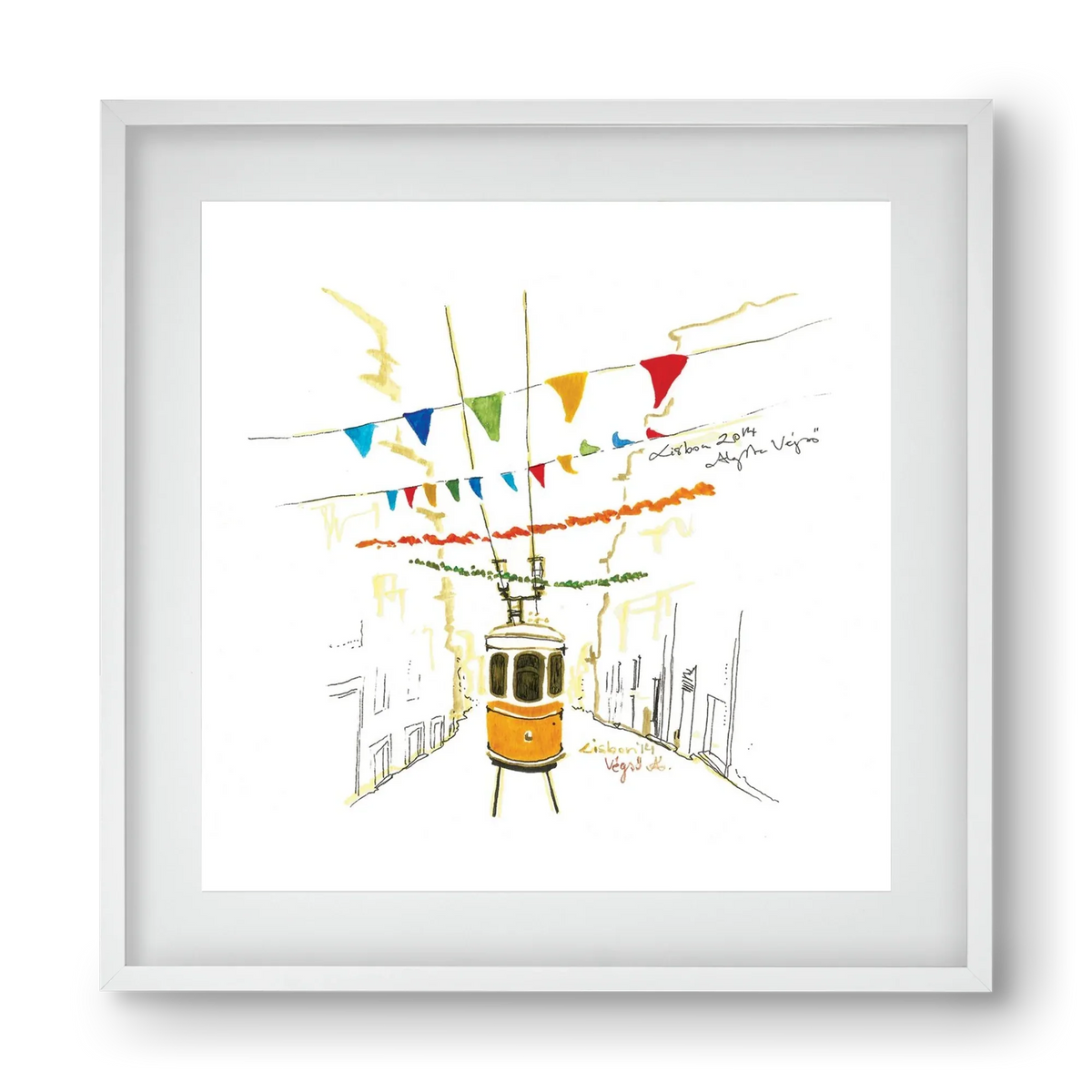 LISBON AQUARELLE NO.4 - artbridge