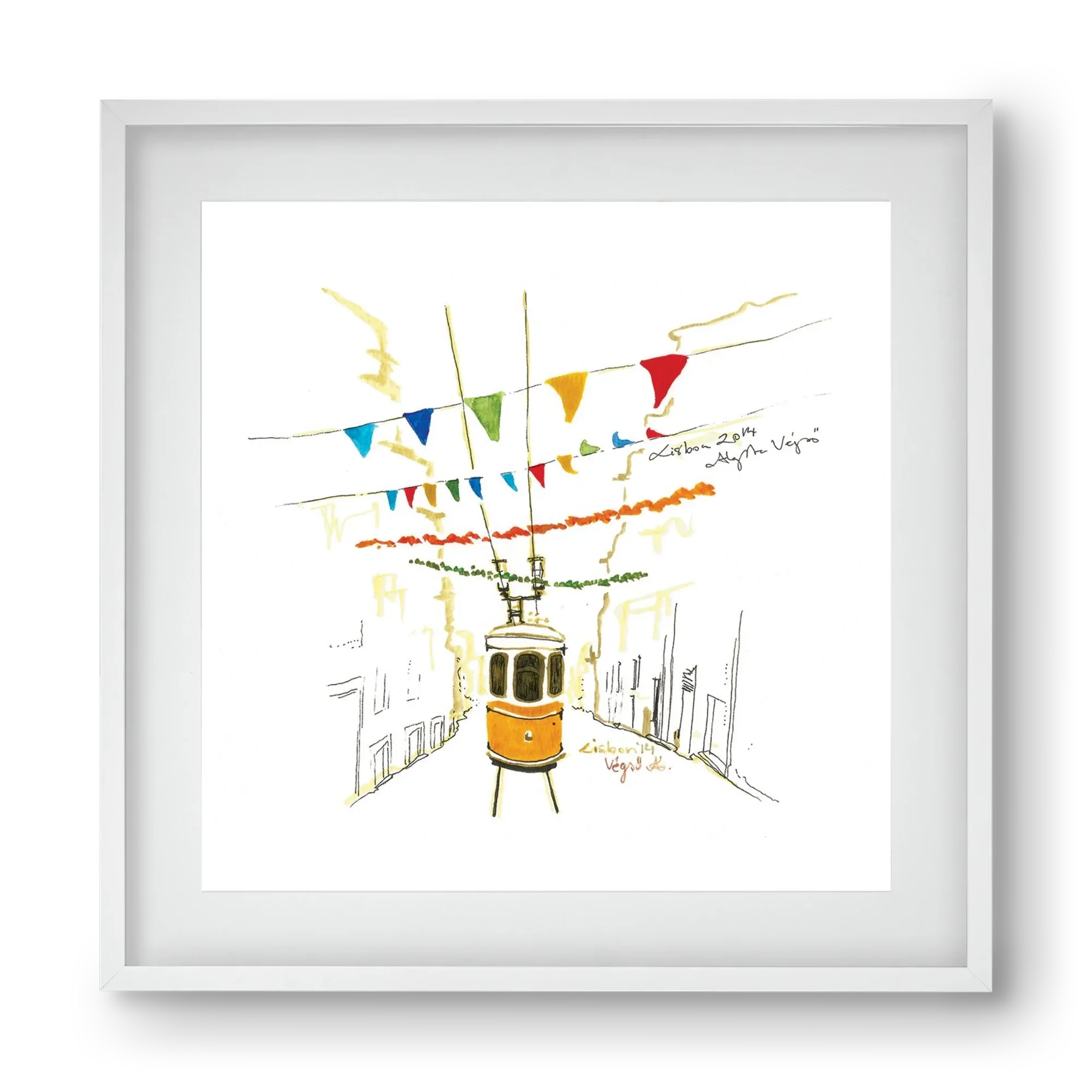 LISBON AQUARELLE NO.4 - artbridge