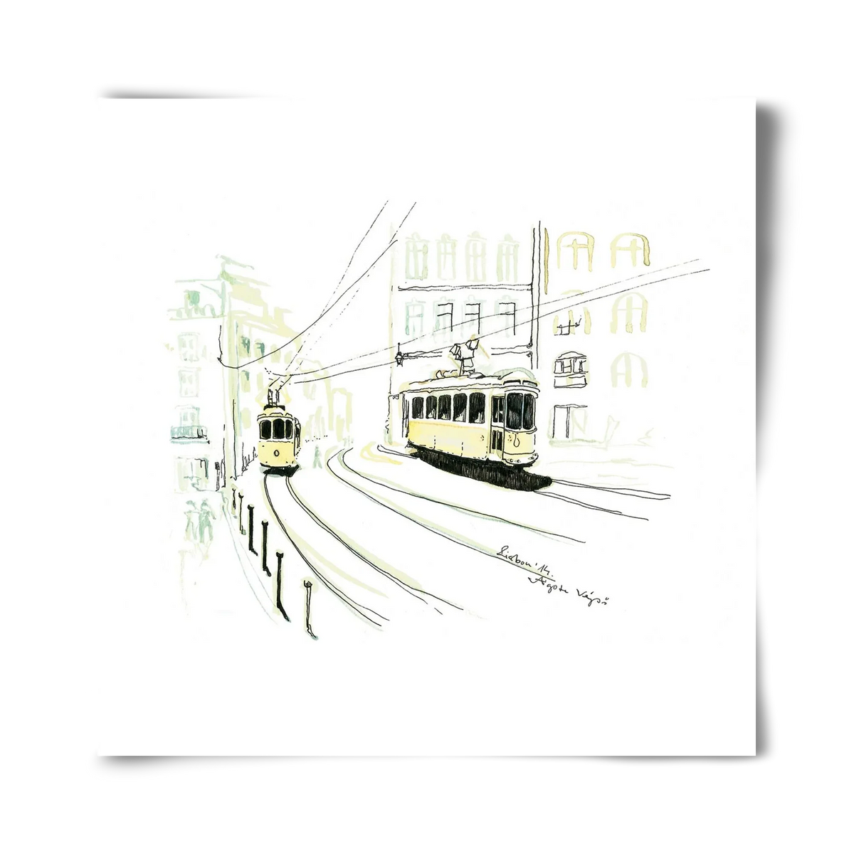 LISBON AQUARELLE NO.9 - artbridge