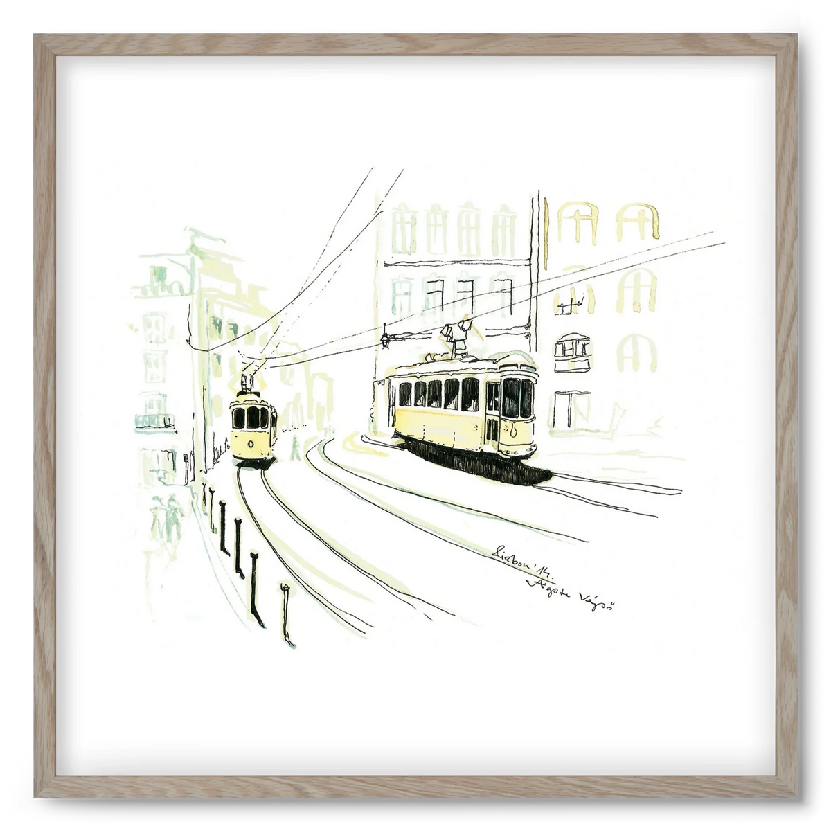 LISBON AQUARELLE NO.9 - artbridge