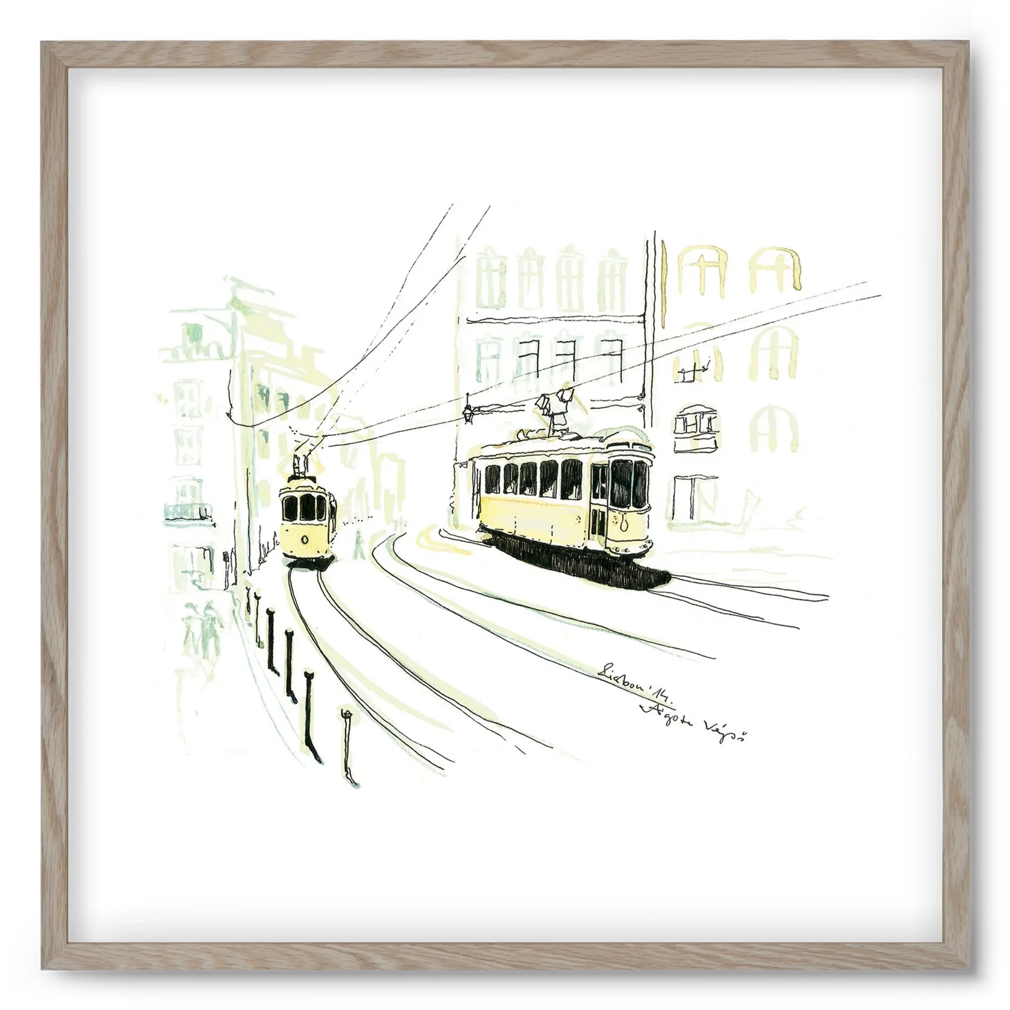 LISBON AQUARELLE NO.9 - artbridge