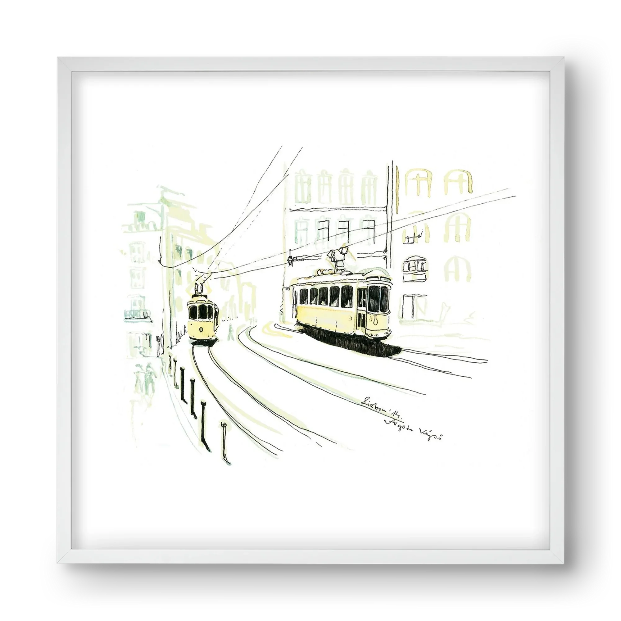 LISBON AQUARELLE NO.9 - artbridge