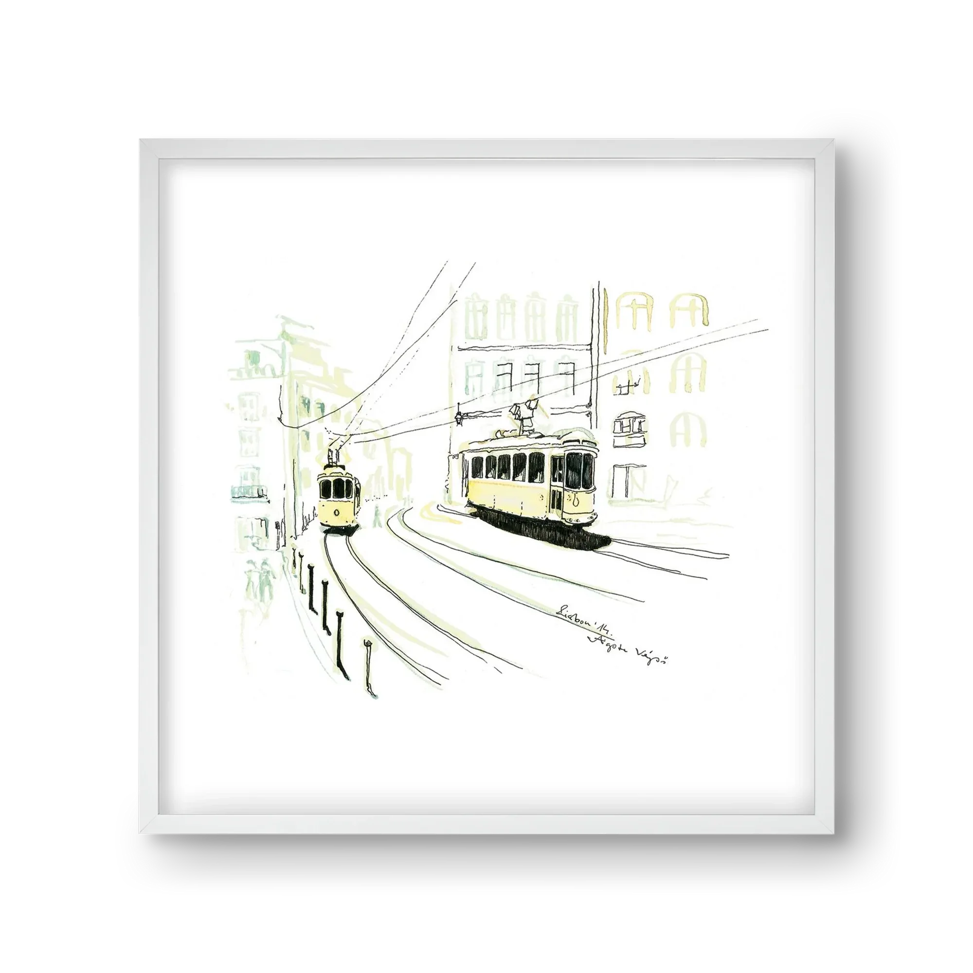 LISBON AQUARELLE NO.9 - artbridge