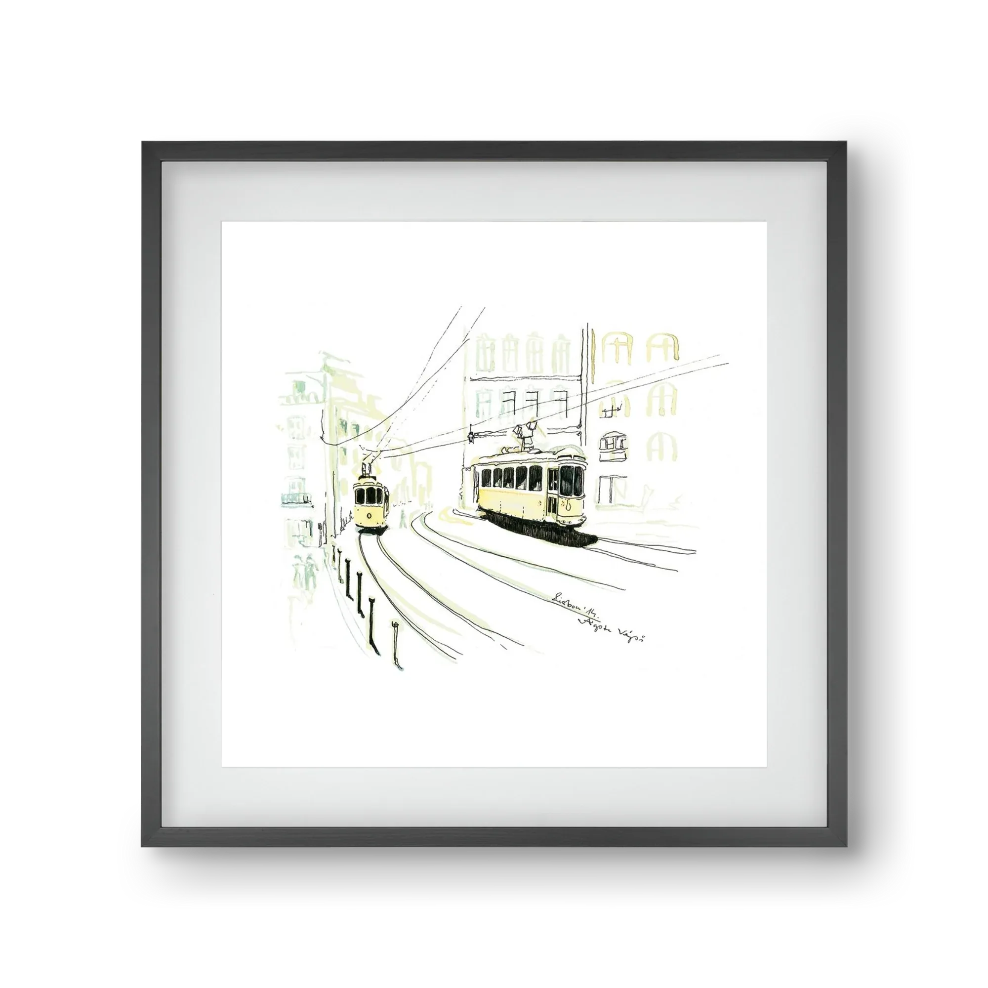 LISBON AQUARELLE NO.9 - artbridge