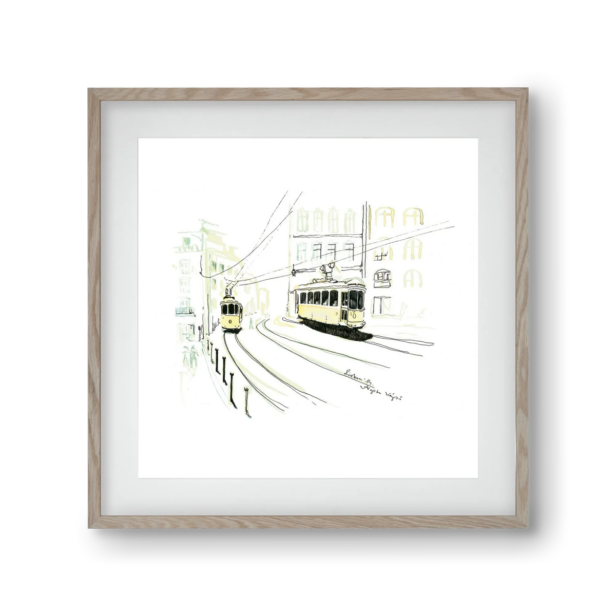 LISBON AQUARELLE NO.9 - artbridge