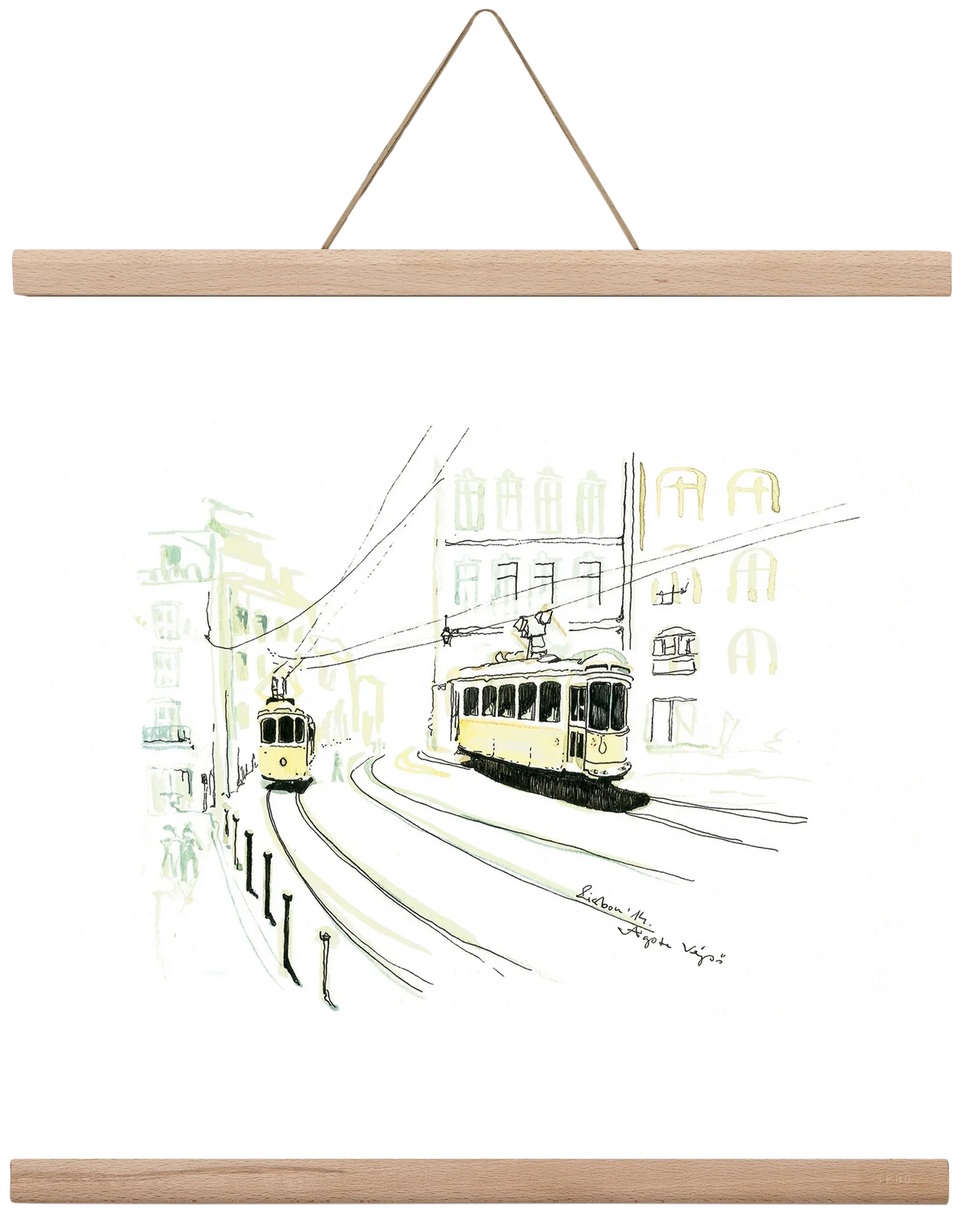 LISBON AQUARELLE NO.9 - artbridge