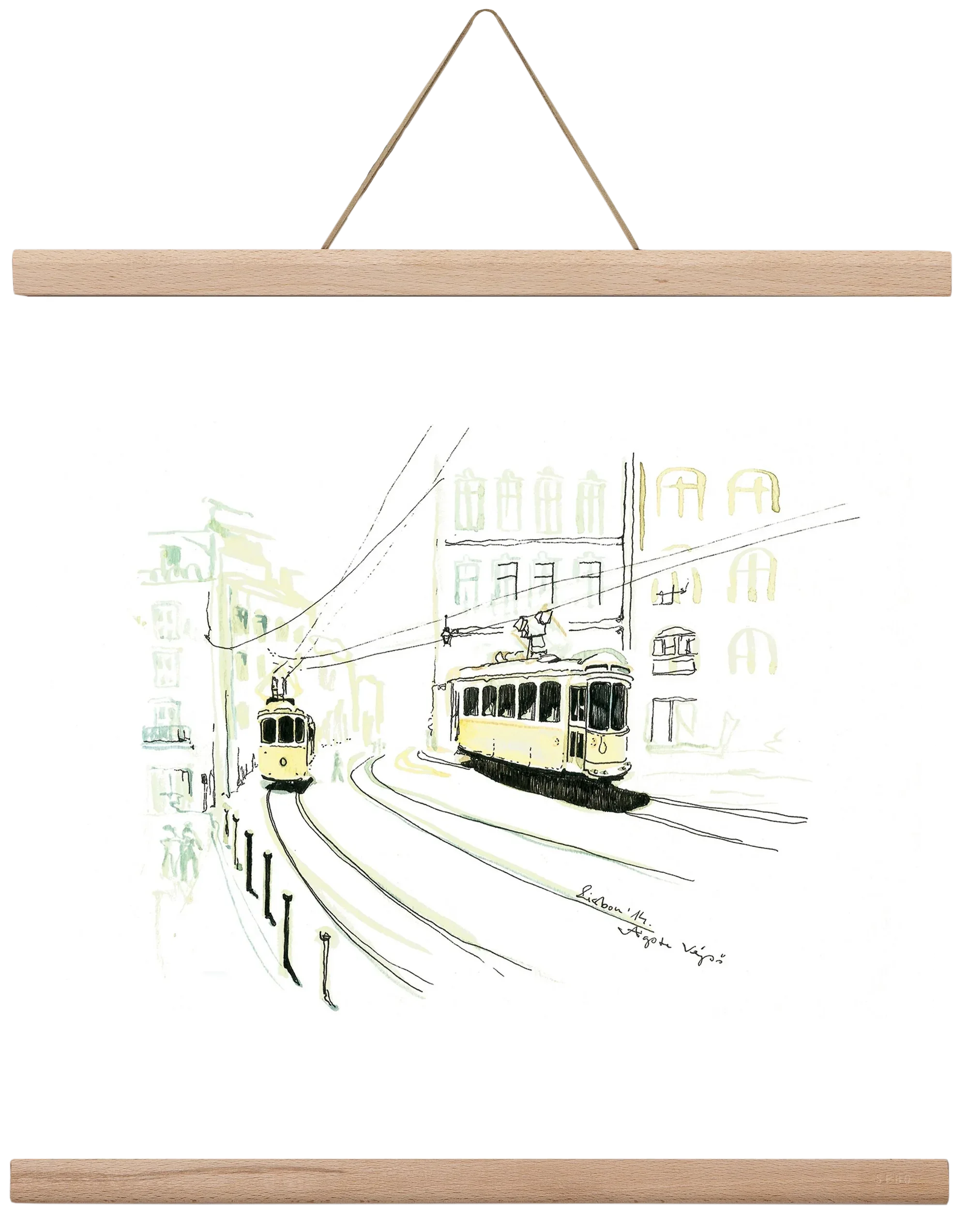 LISBON AQUARELLE NO.9 - artbridge