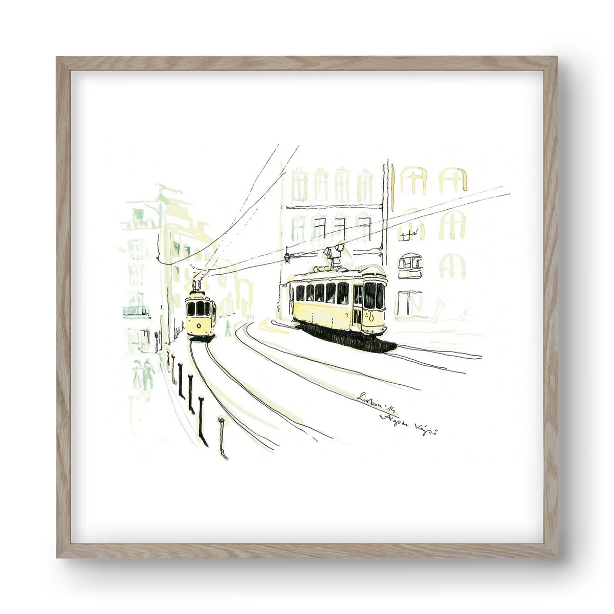 LISBON AQUARELLE NO.9 - artbridge
