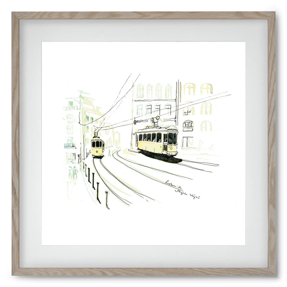 LISBON AQUARELLE NO.9 - artbridge