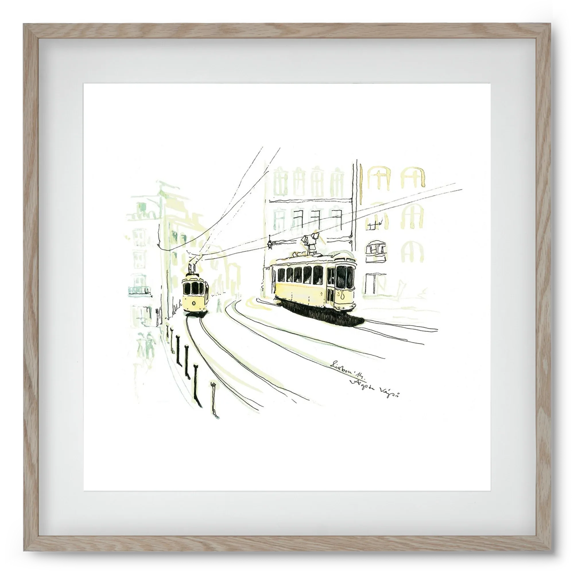 LISBON AQUARELLE NO.9 - artbridge