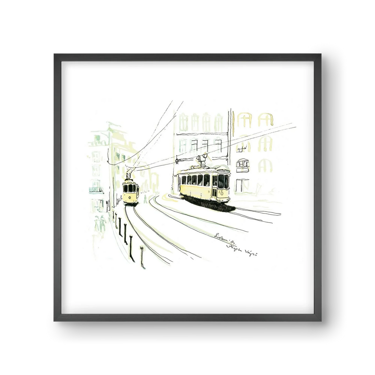 LISBON AQUARELLE NO.9 - artbridge