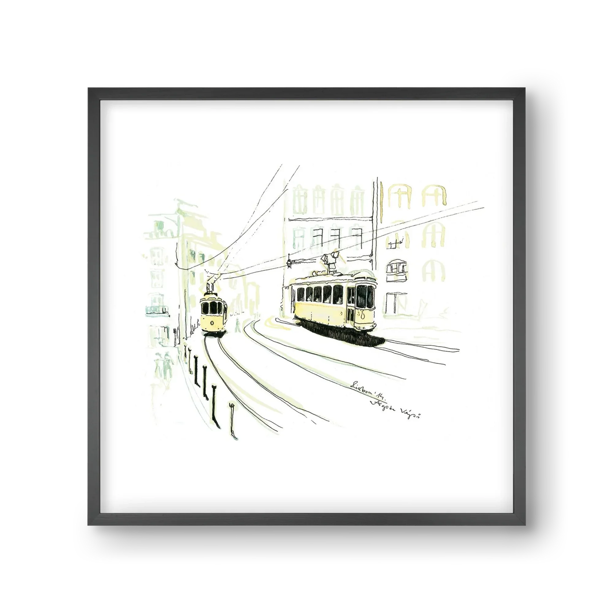 LISBON AQUARELLE NO.9 - artbridge
