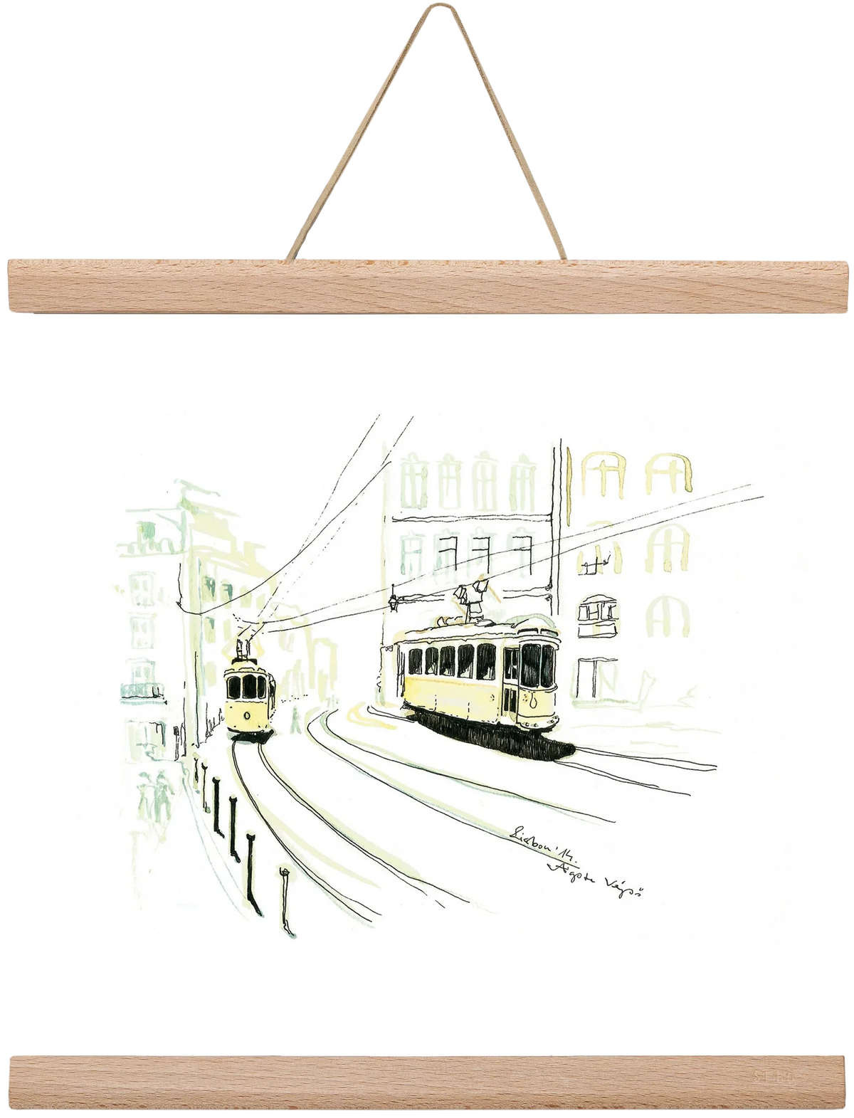 LISBON AQUARELLE NO.9 - artbridge