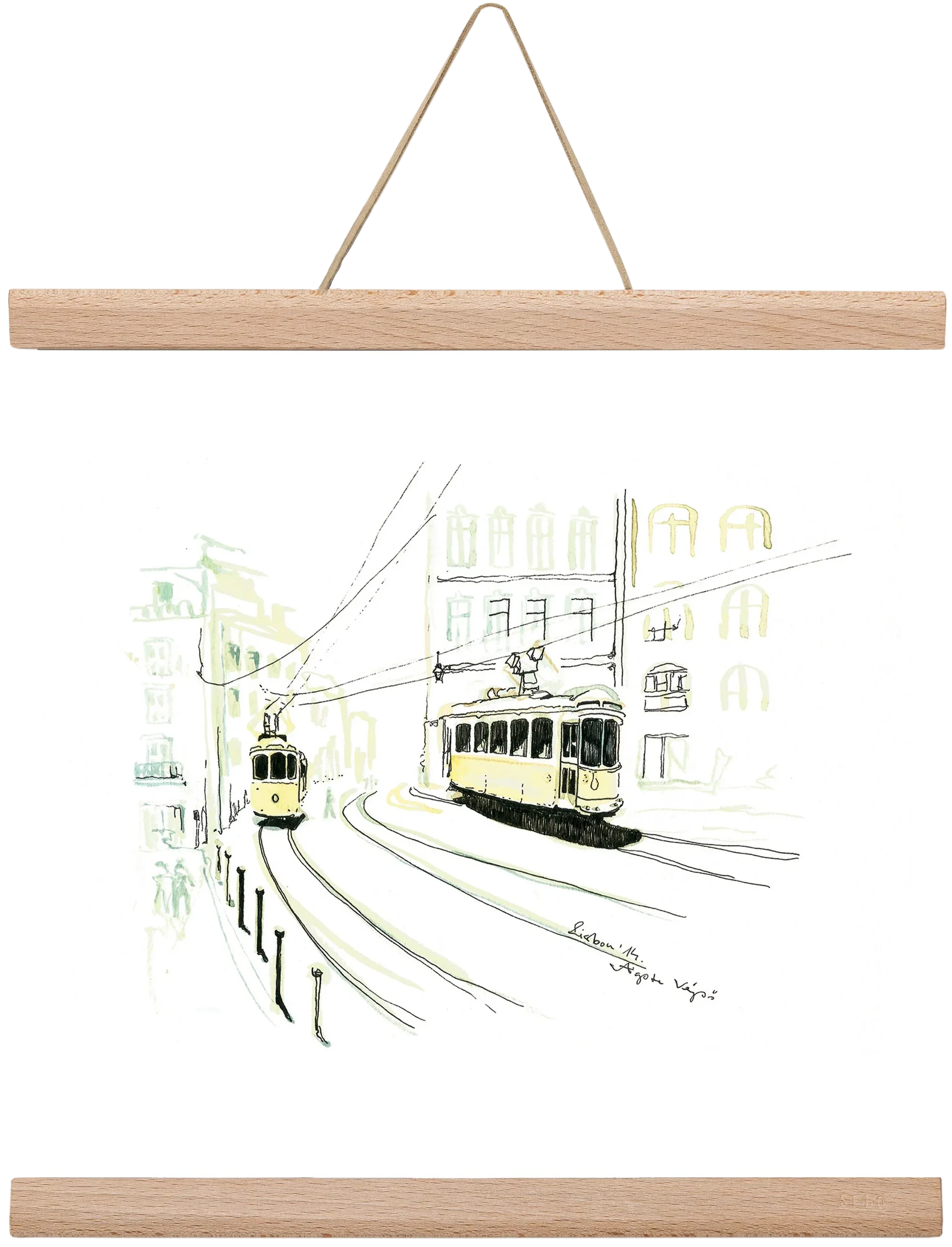 LISBON AQUARELLE NO.9 - artbridge