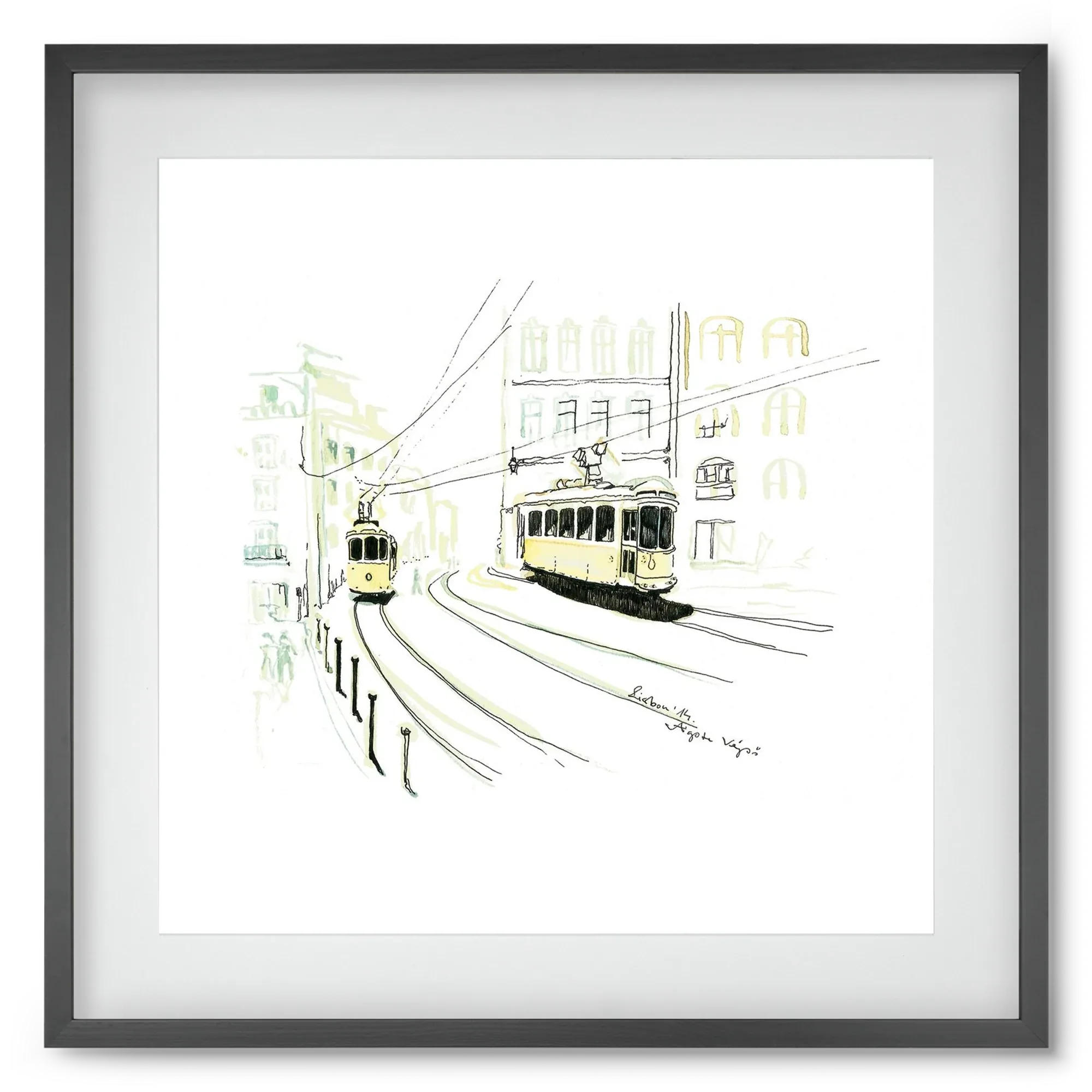 LISBON AQUARELLE NO.9 - artbridge