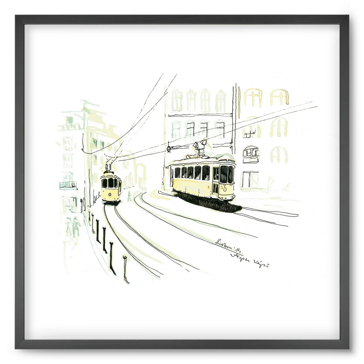 LISBON AQUARELLE NO.9 - artbridge