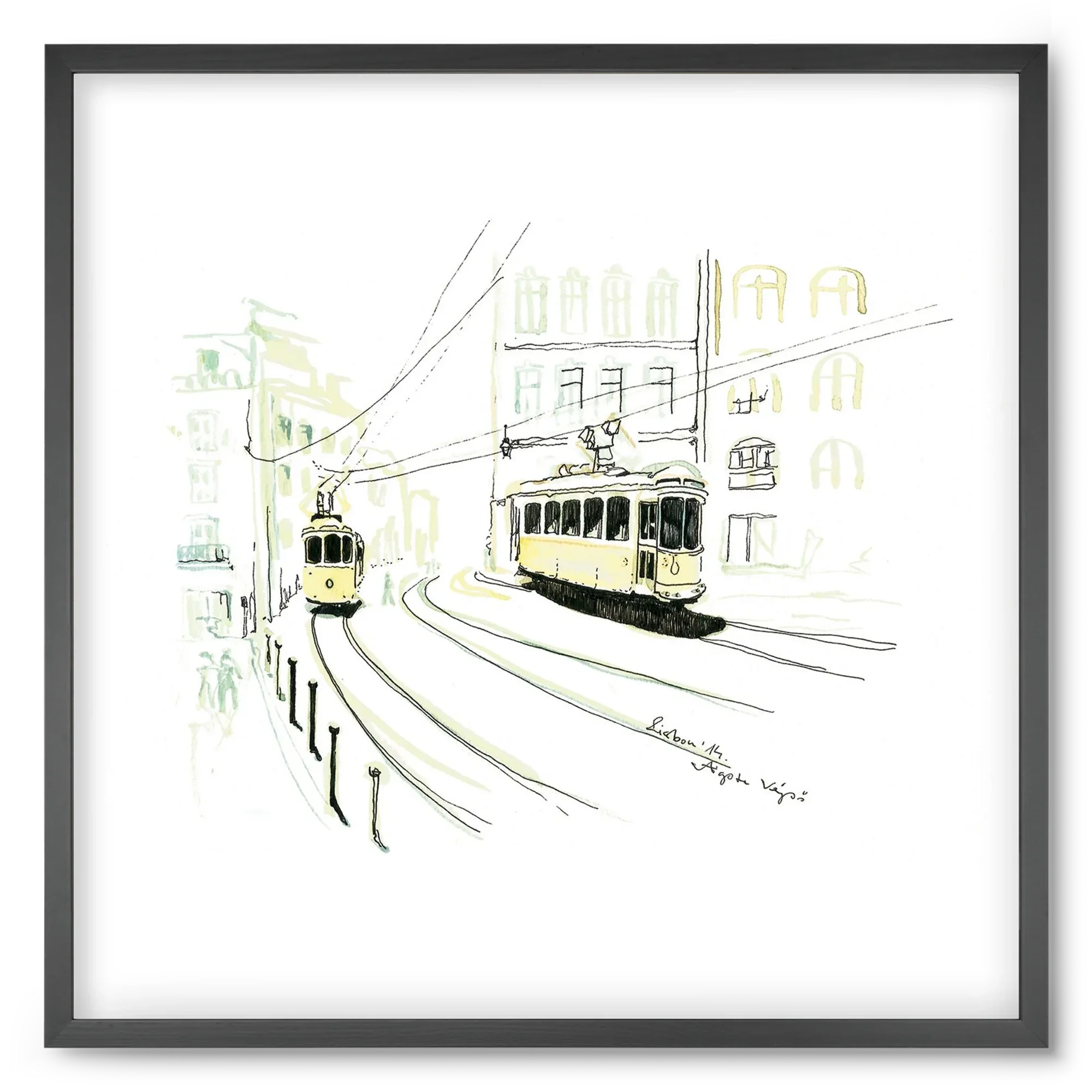 LISBON AQUARELLE NO.9 - artbridge