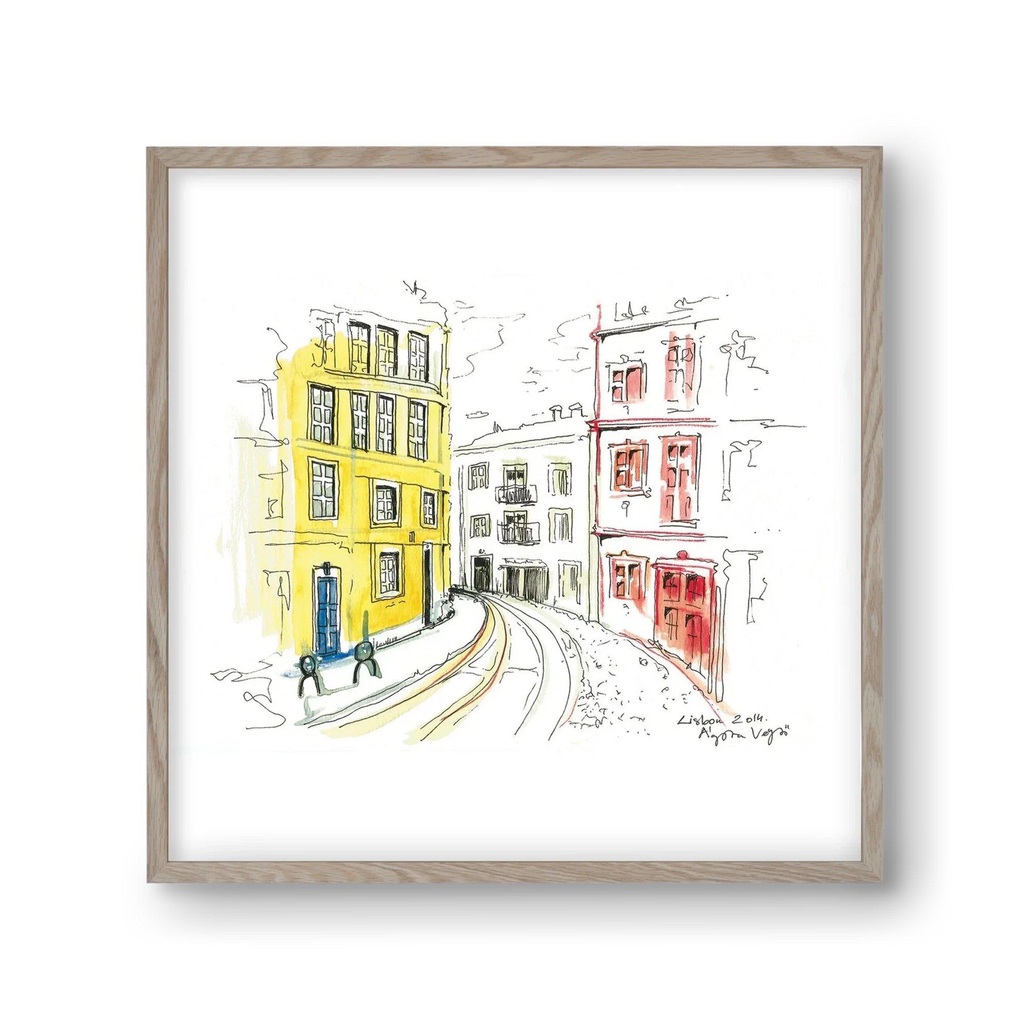 LISBON AQUARELLE NO.10 - artbridge