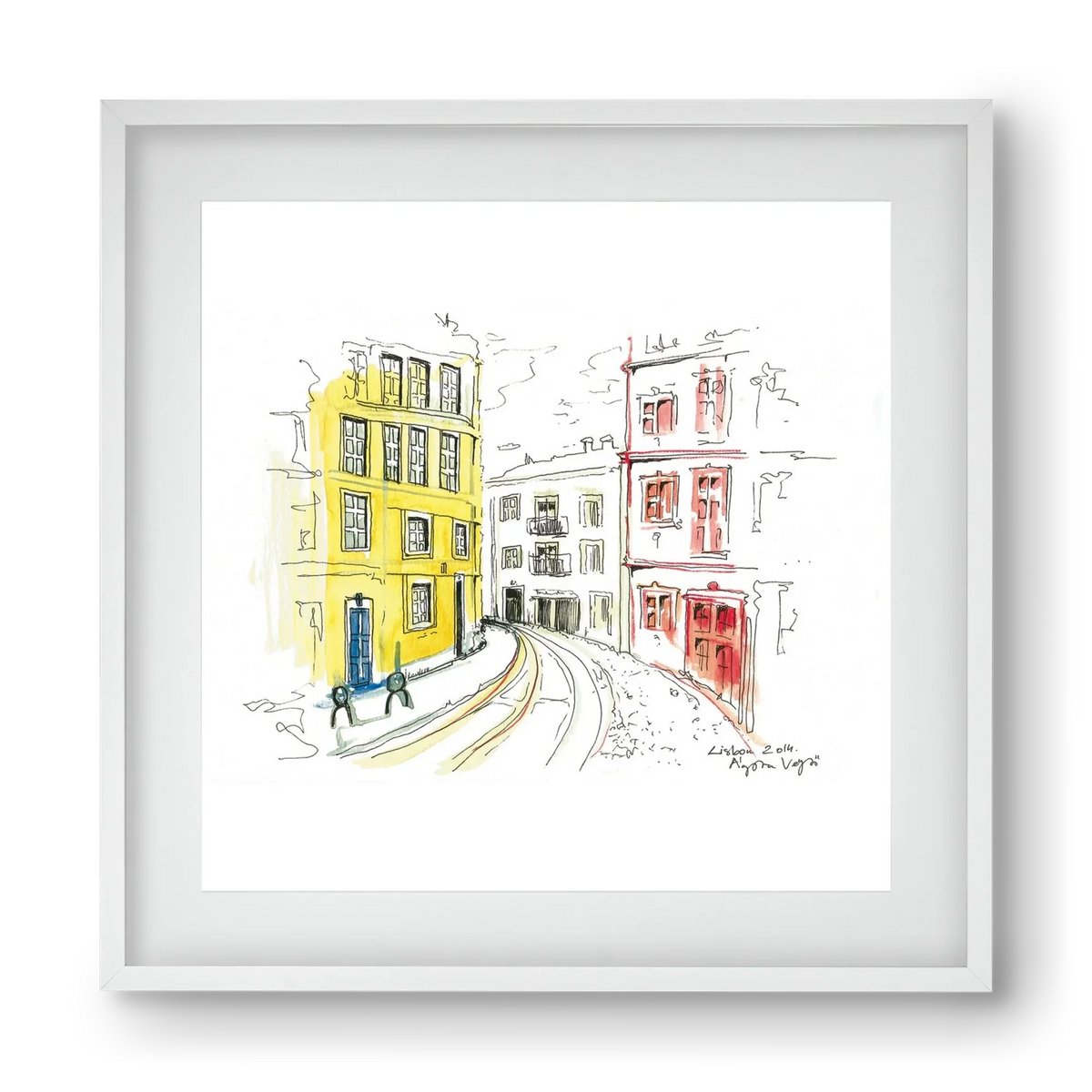 LISBON AQUARELLE NO.10 - artbridge