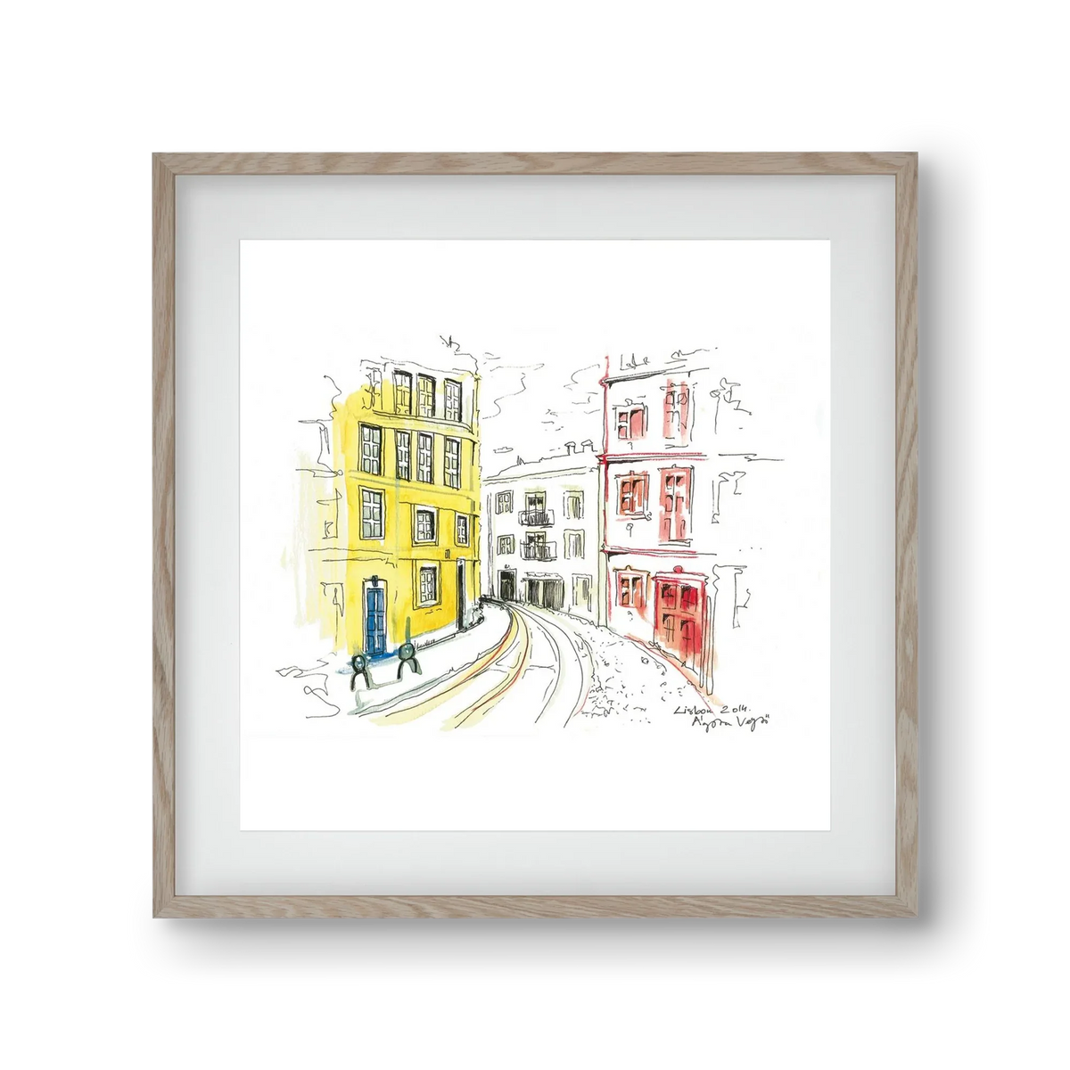 LISBON AQUARELLE NO.10 - artbridge