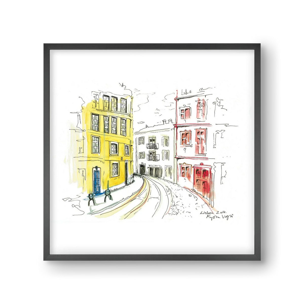 LISBON AQUARELLE NO.10 - artbridge