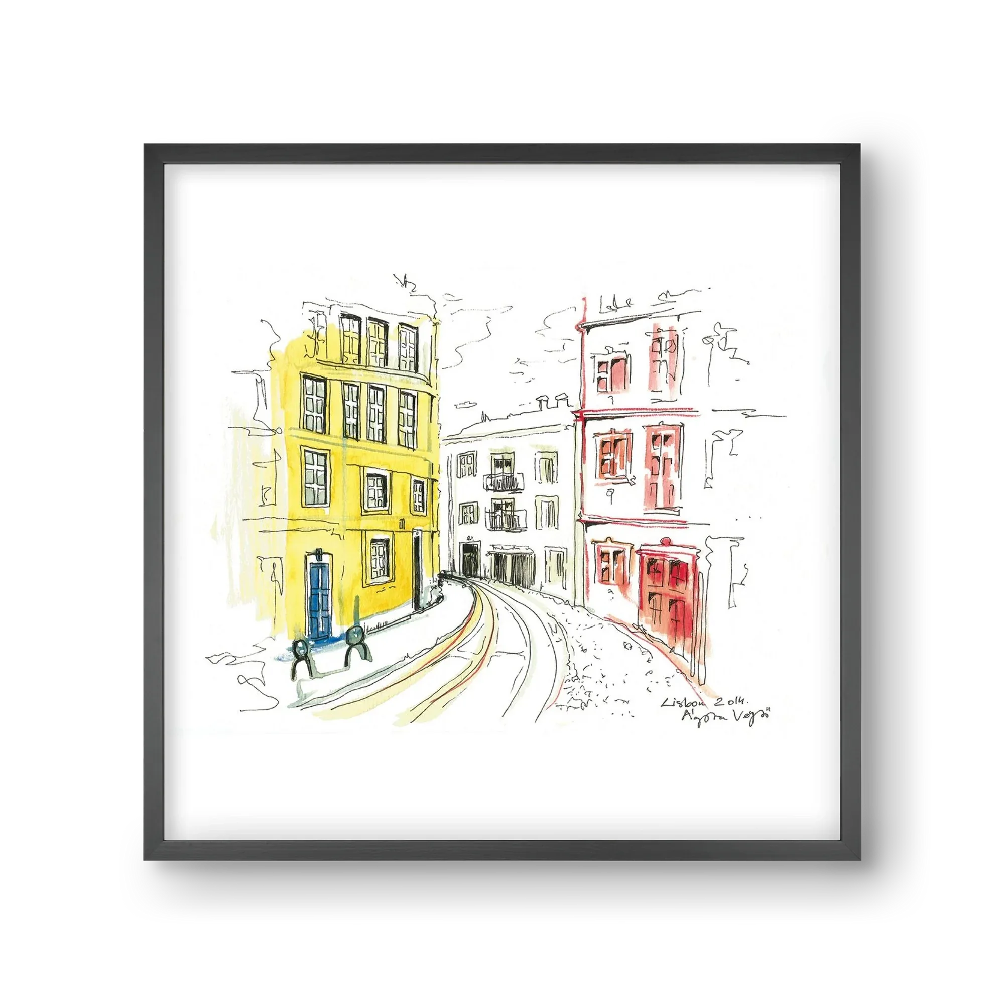 LISBON AQUARELLE NO.10 - artbridge