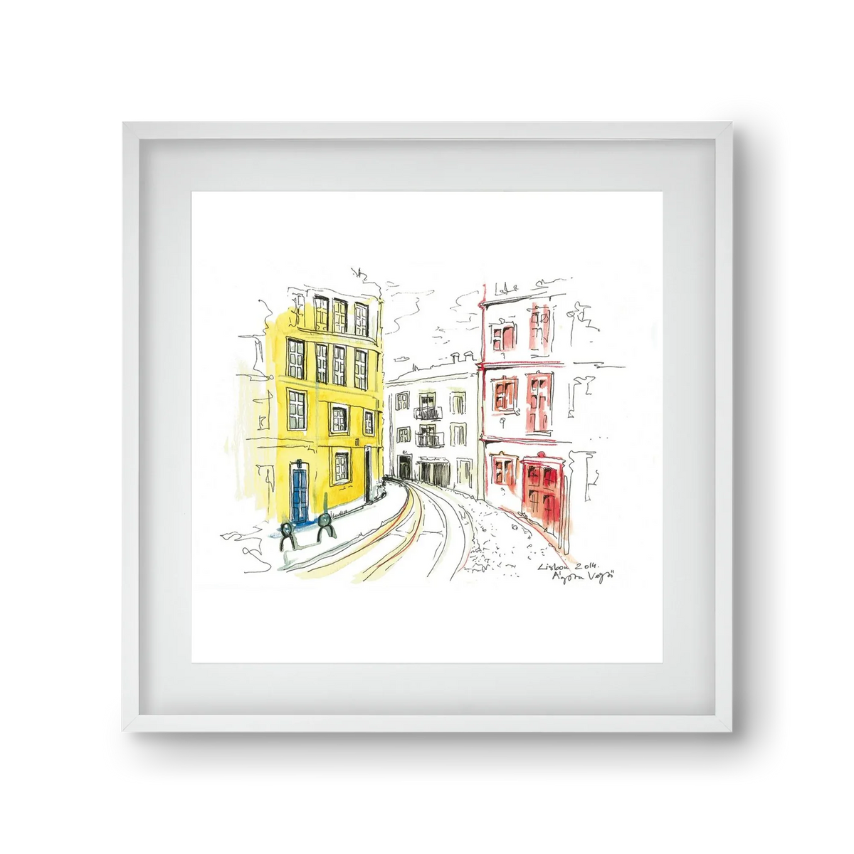 LISBON AQUARELLE NO.10 - artbridge