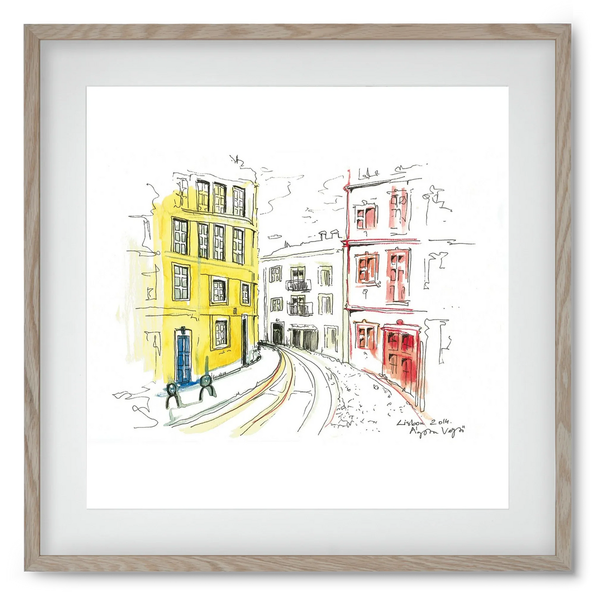 LISBON AQUARELLE NO.10 - artbridge