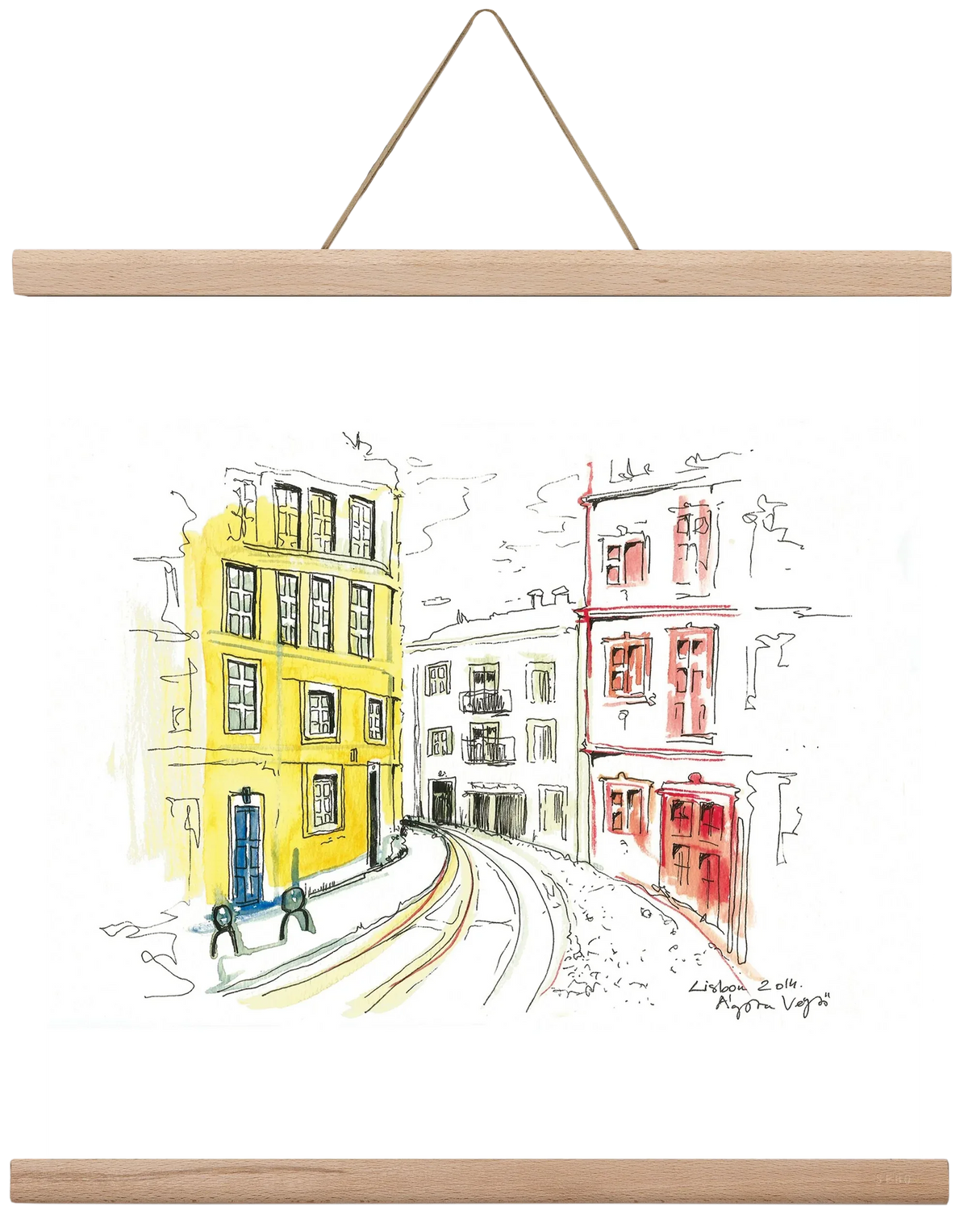LISBON AQUARELLE NO.10 - artbridge