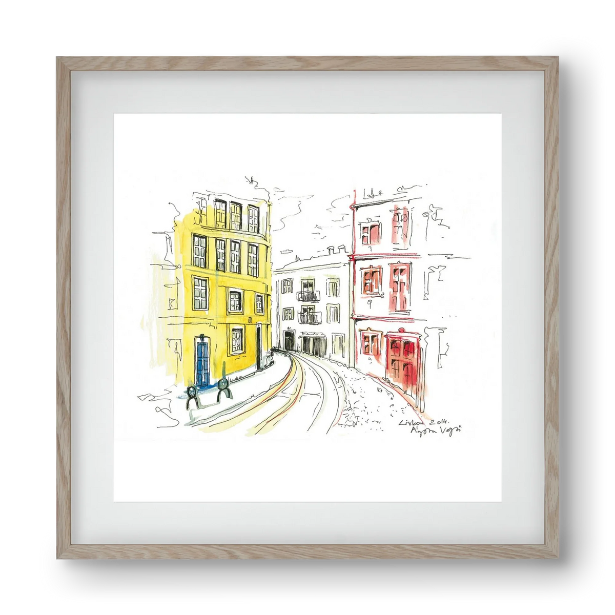 LISBON AQUARELLE NO.10 - artbridge