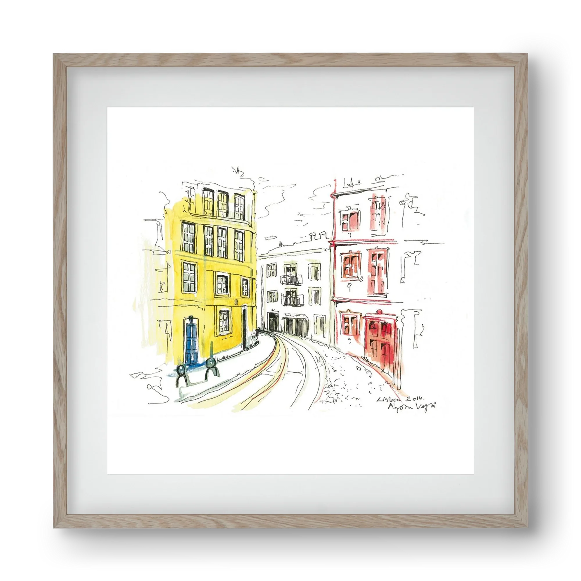 LISBON AQUARELLE NO.10 - artbridge