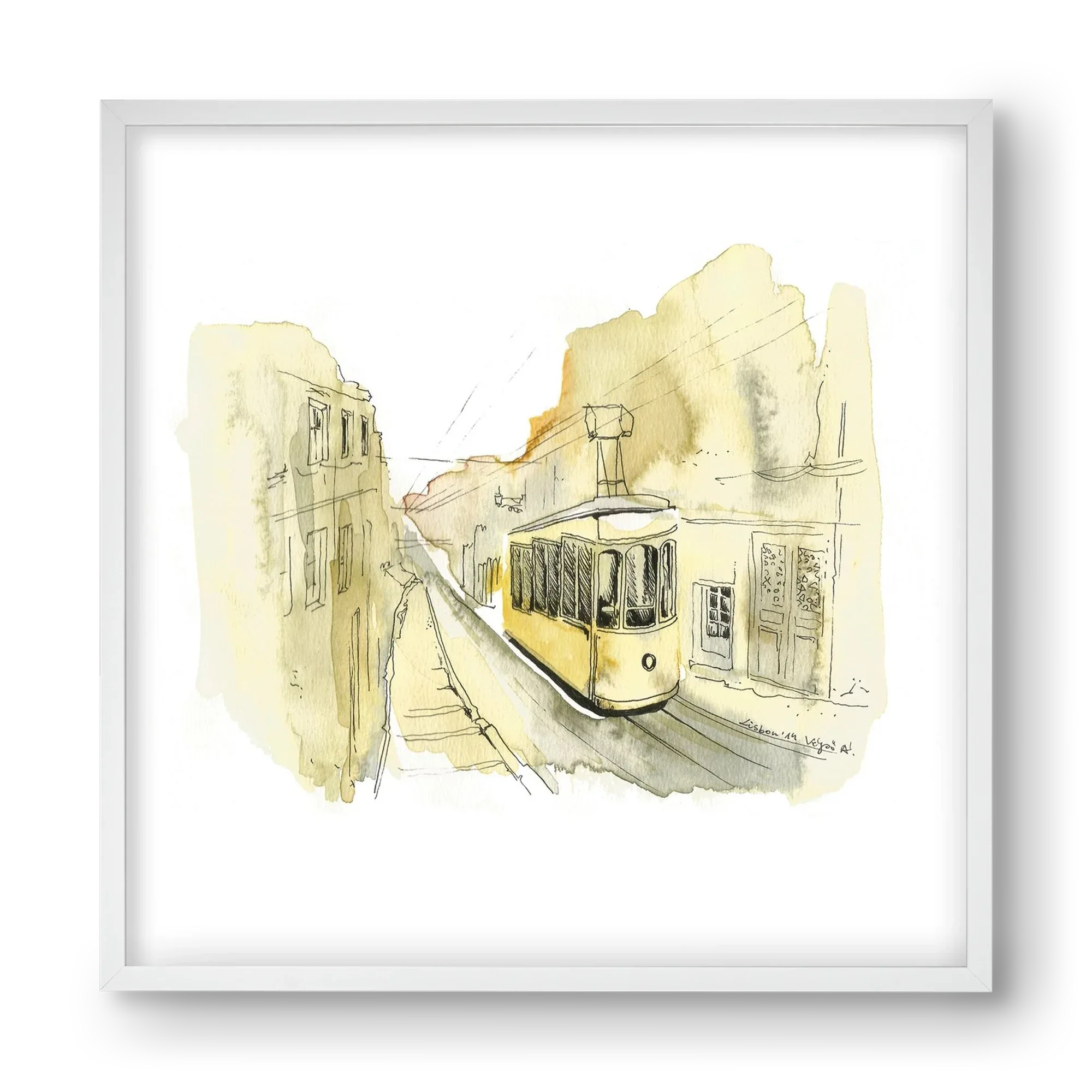 LISBON AQUARELLE NO.11 - artbridge