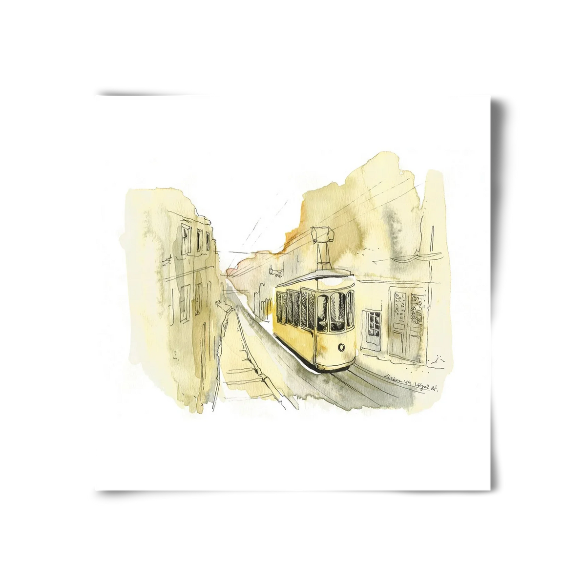 LISBON AQUARELLE NO.11 - artbridge