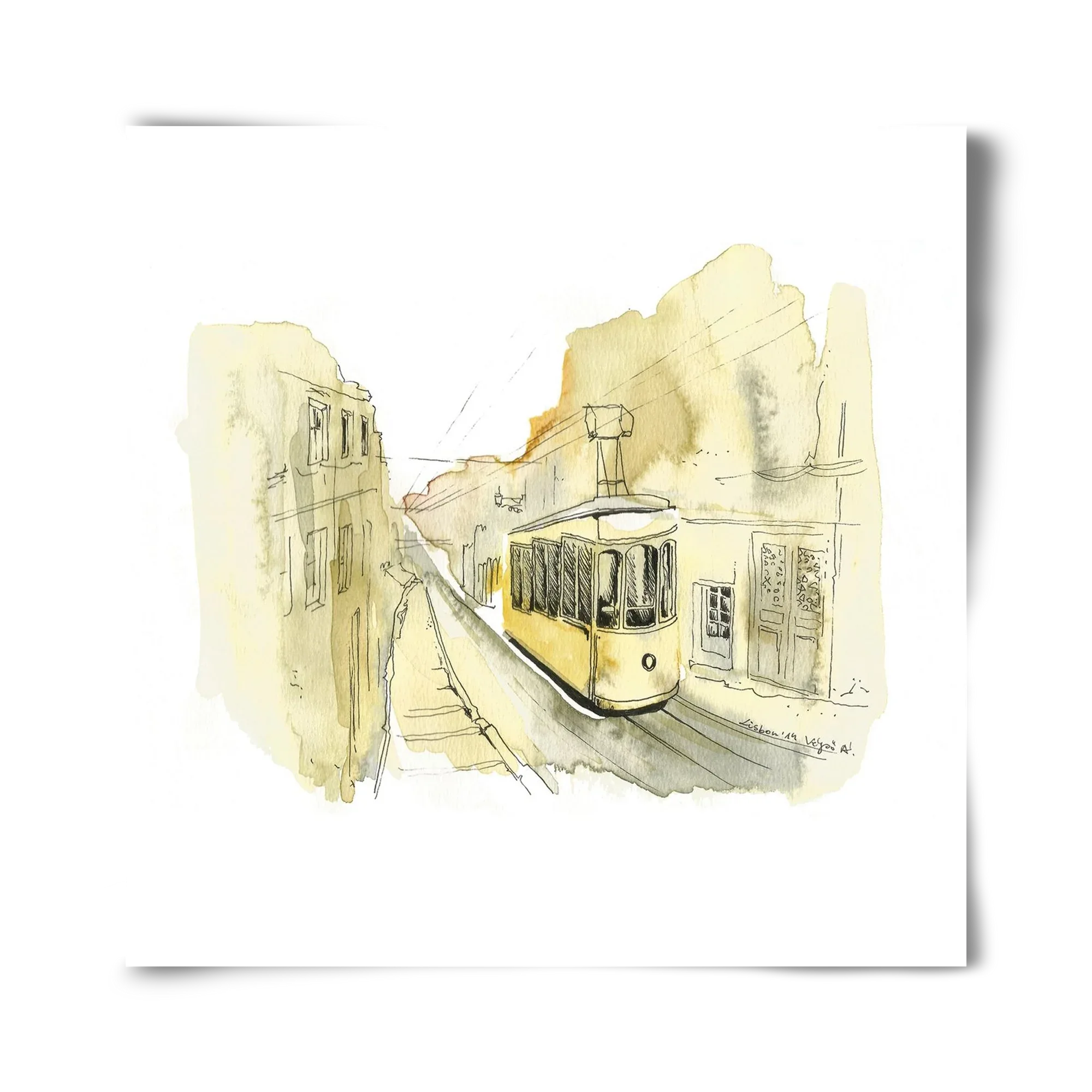 LISBON AQUARELLE NO.11 - artbridge