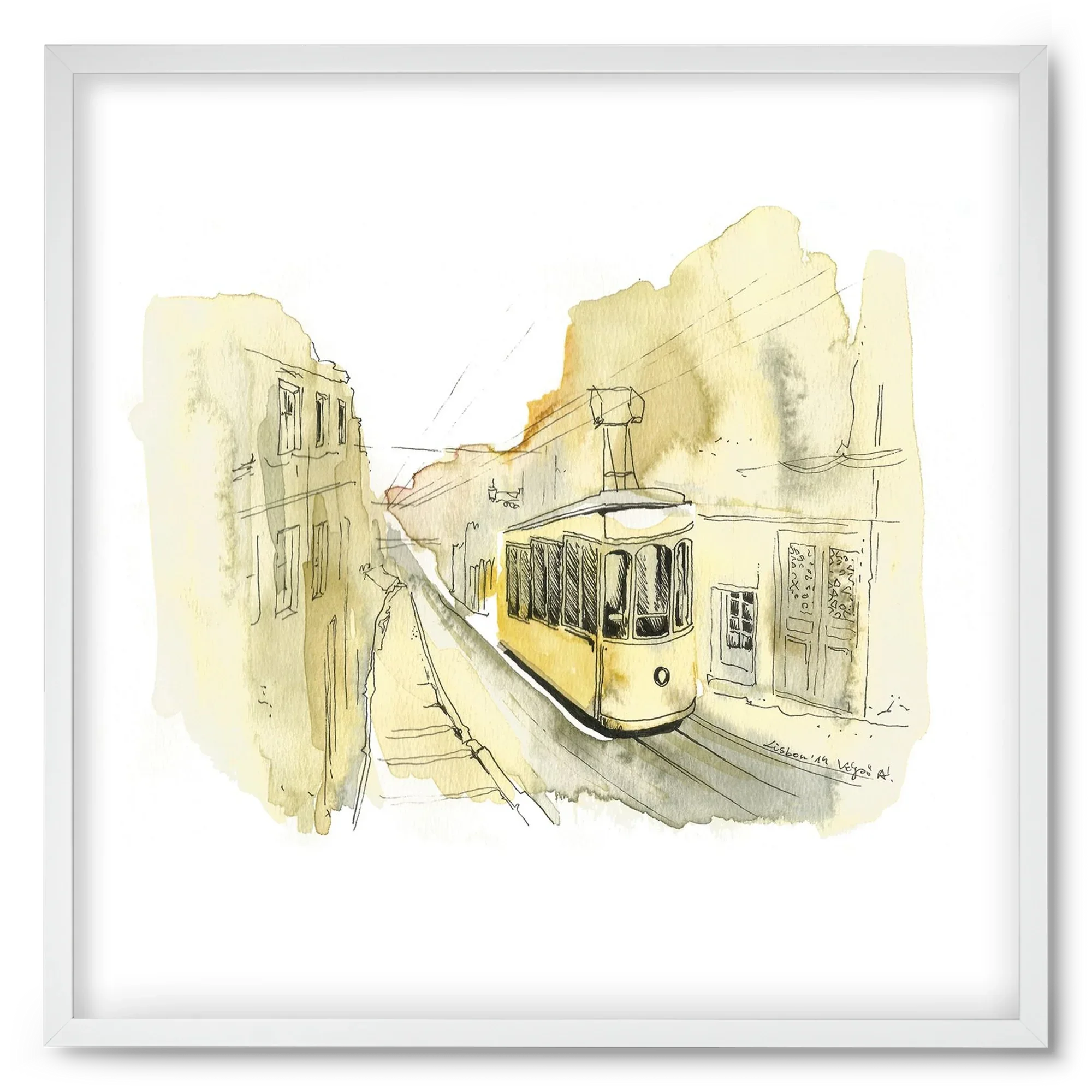 LISBON AQUARELLE NO.11 - artbridge