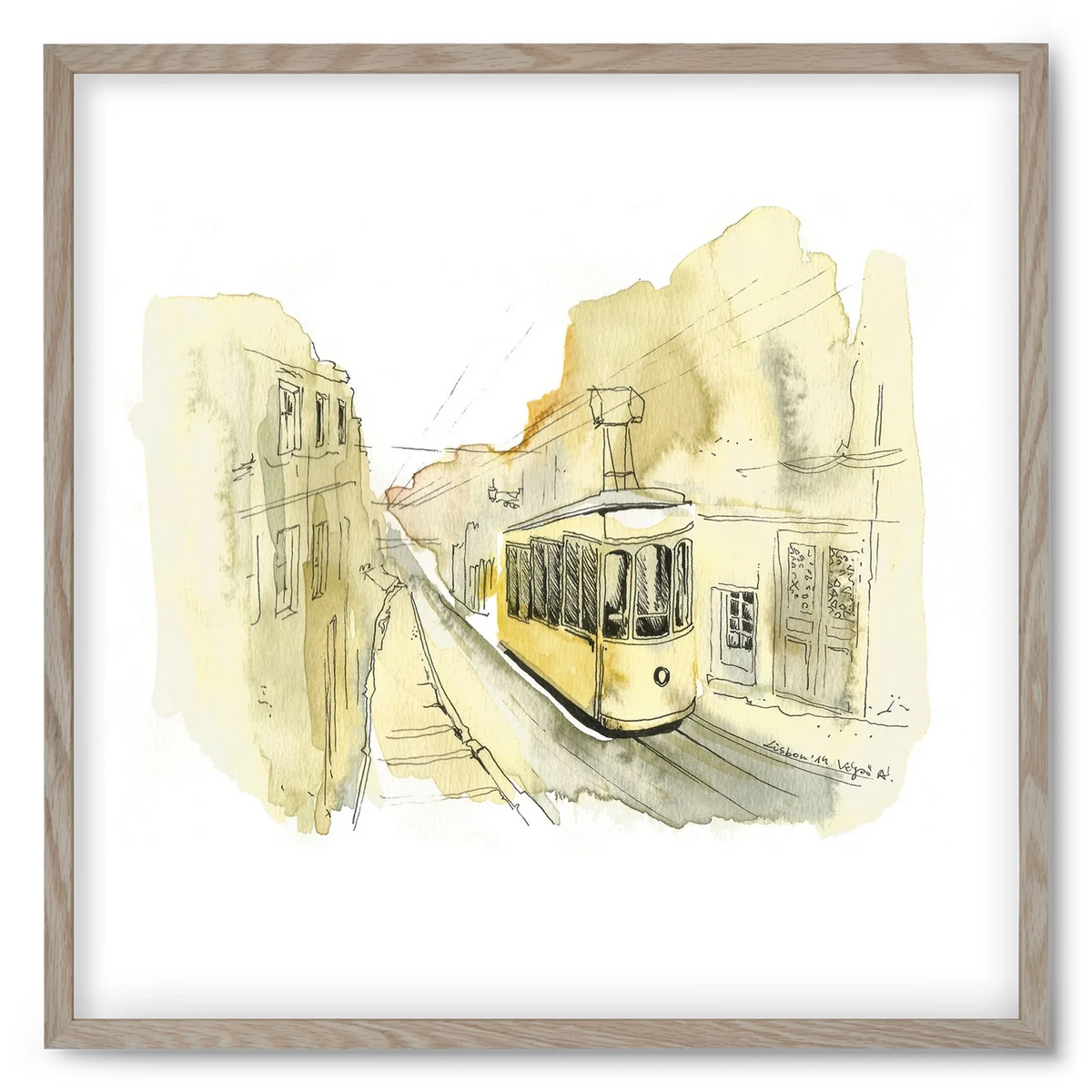 LISBON AQUARELLE NO.11 - artbridge