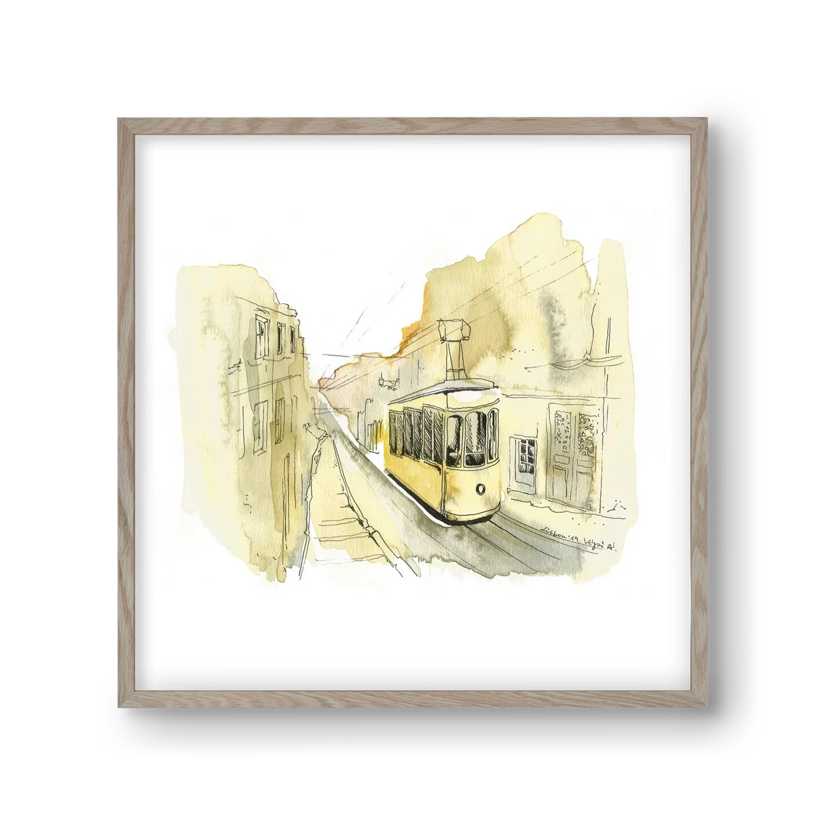 LISBON AQUARELLE NO.11 - artbridge