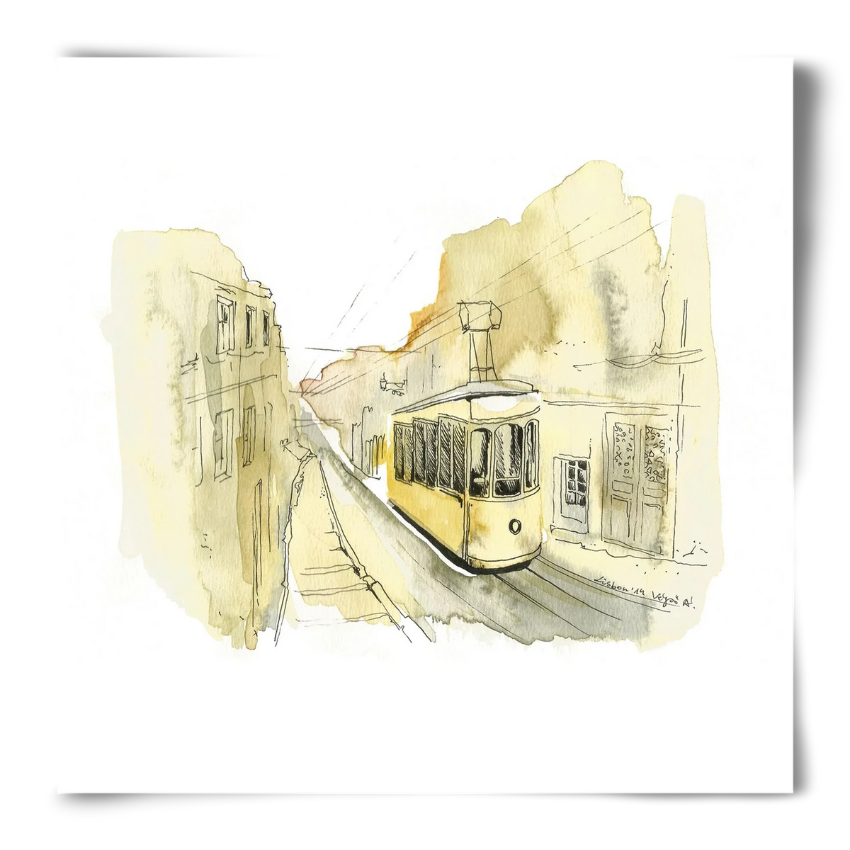 LISBON AQUARELLE NO.11 - artbridge