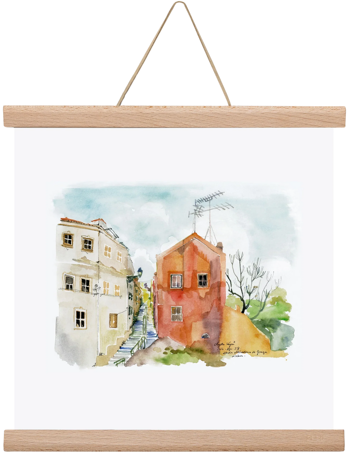LISBON AQUARELLE NO.12 - artbridge