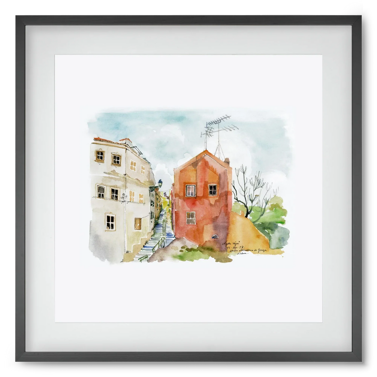 LISBON AQUARELLE NO.12 - artbridge
