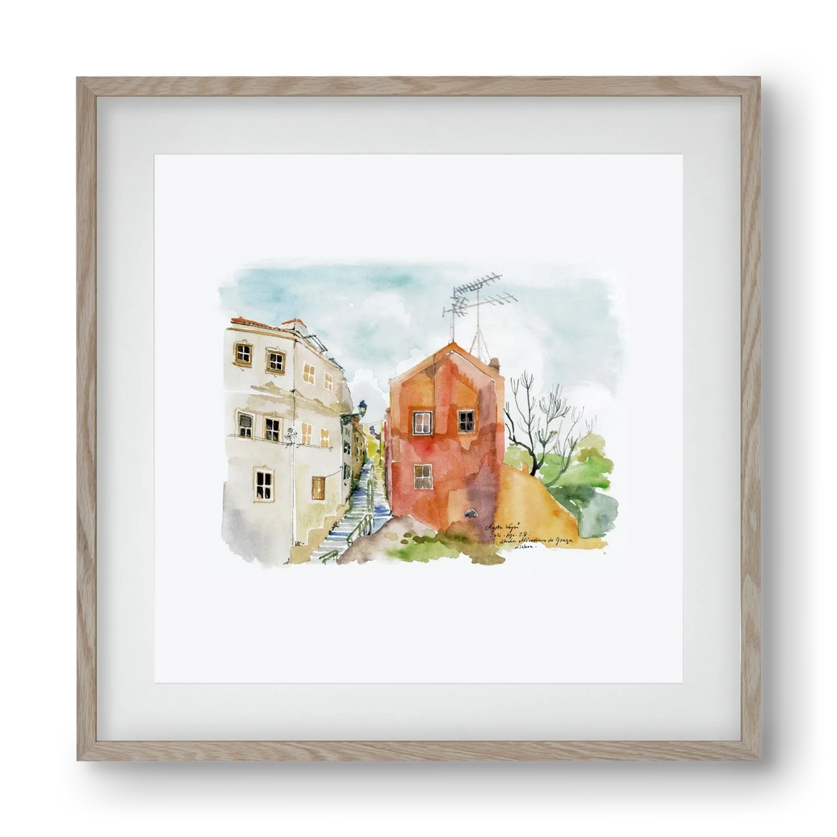 LISBON AQUARELLE NO.12 - artbridge
