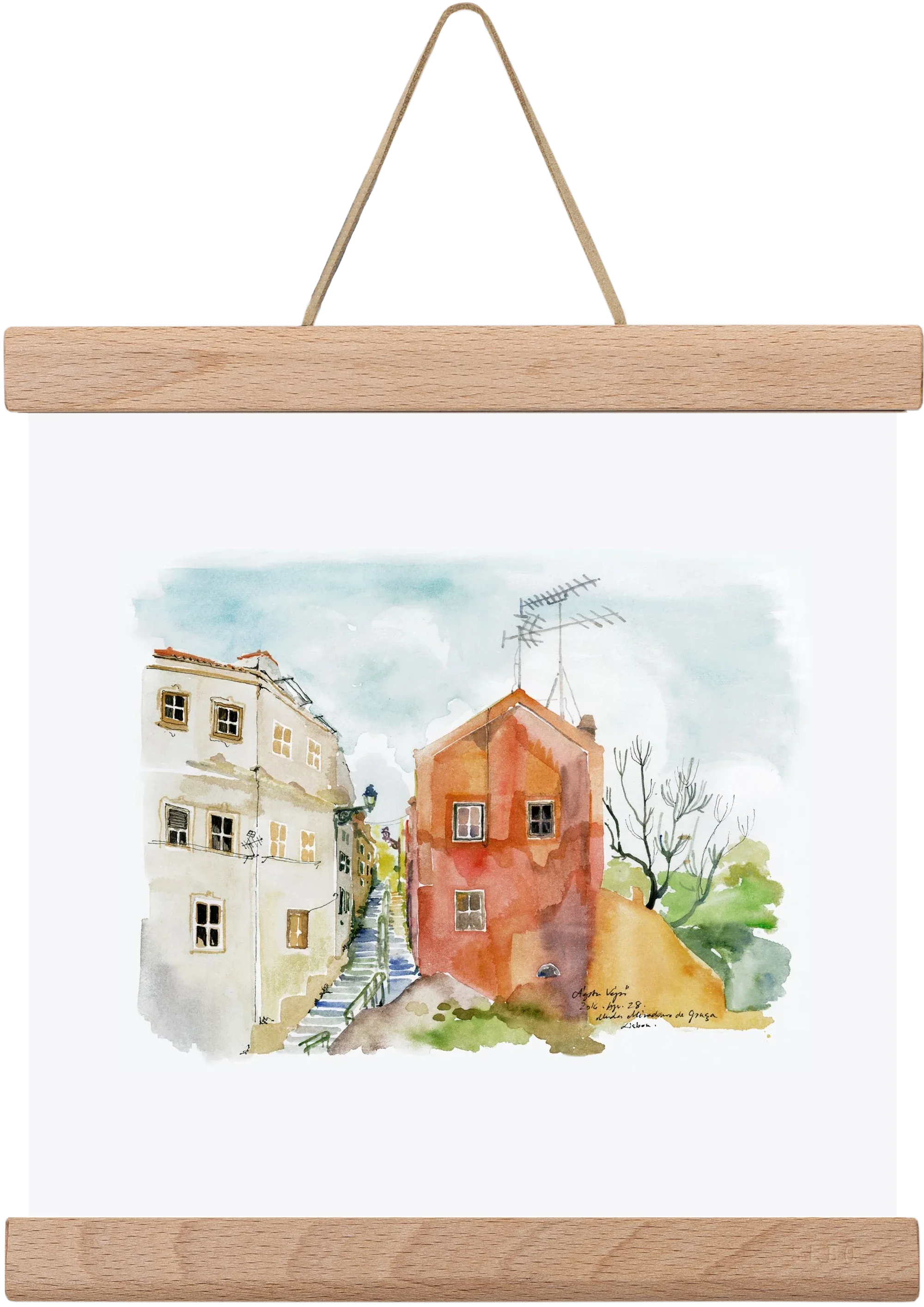 LISBON AQUARELLE NO.12 - artbridge
