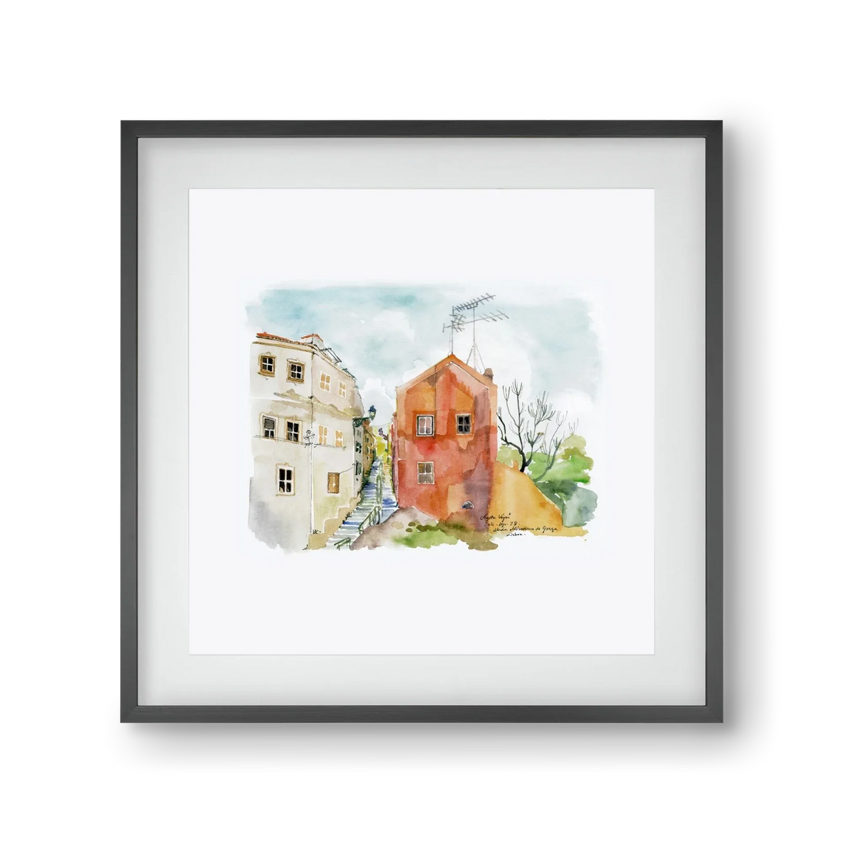 LISBON AQUARELLE NO.12 - artbridge