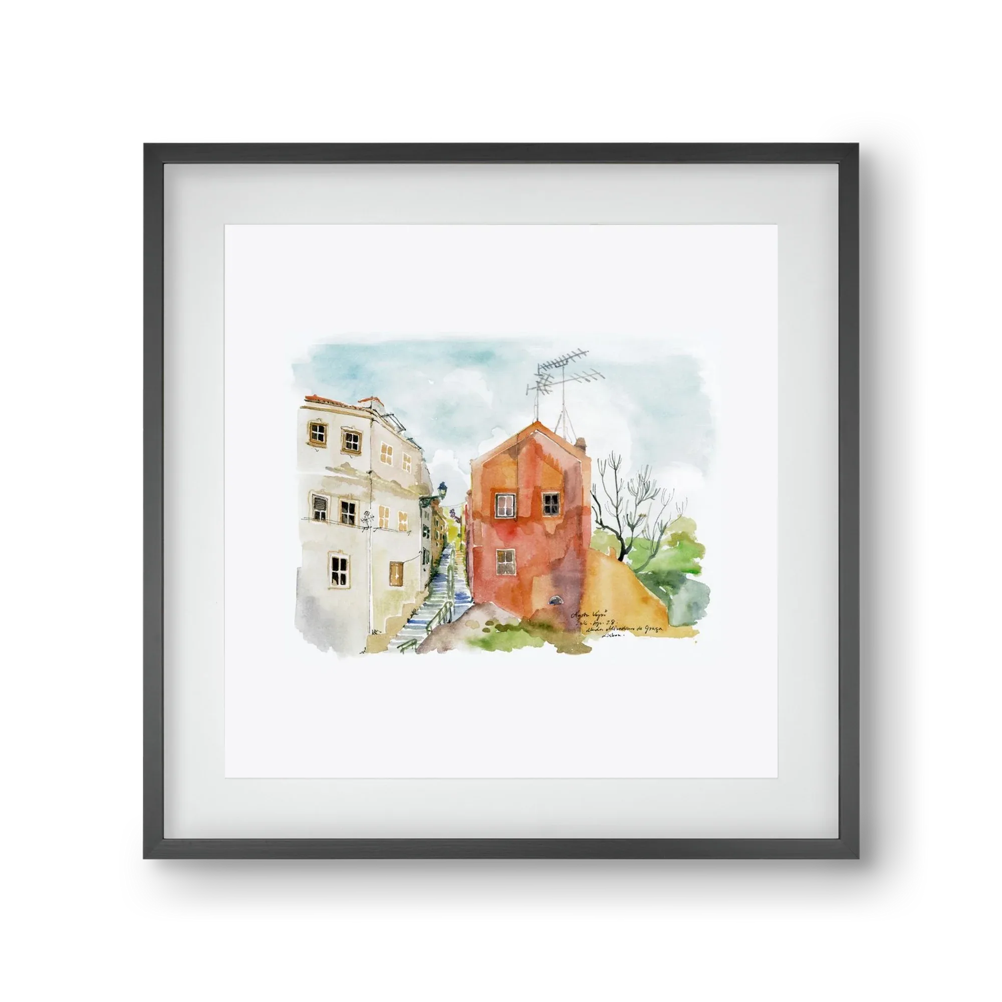 LISBON AQUARELLE NO.12 - artbridge