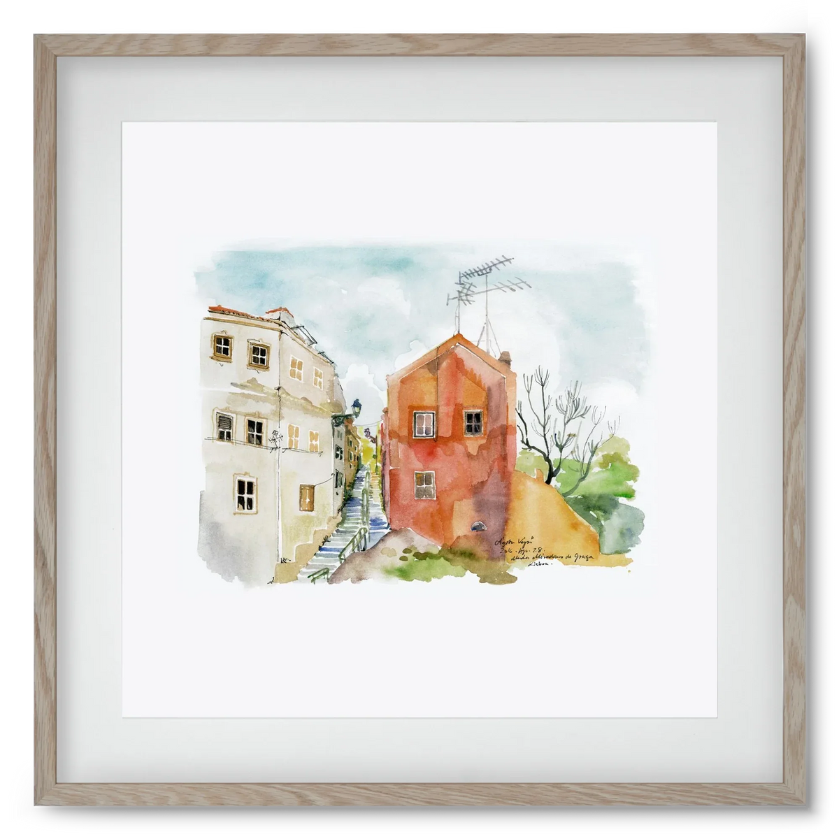 LISBON AQUARELLE NO.12 - artbridge