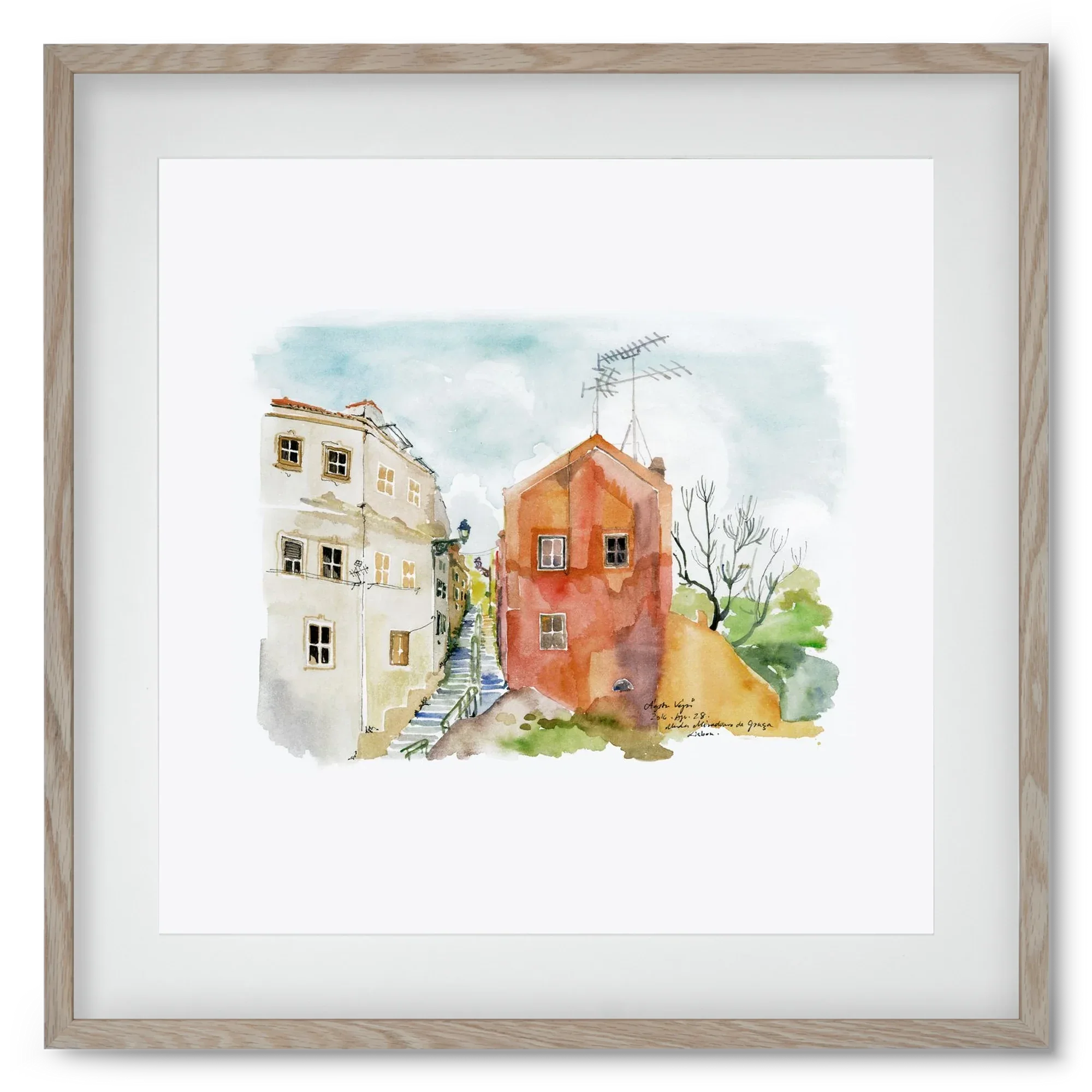 LISBON AQUARELLE NO.12 - artbridge