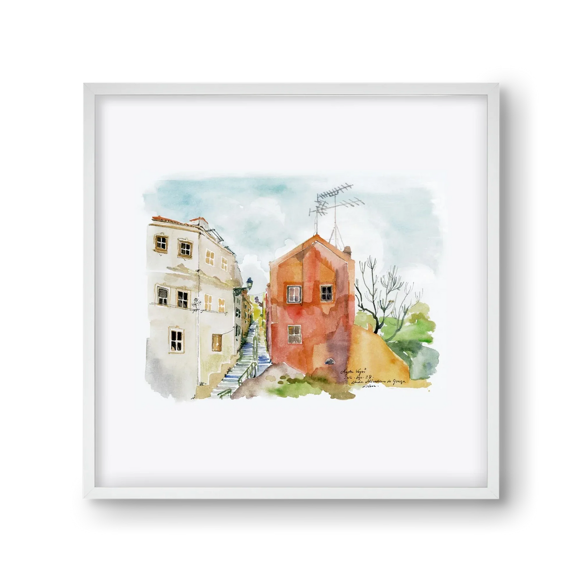 LISBON AQUARELLE NO.12 - artbridge