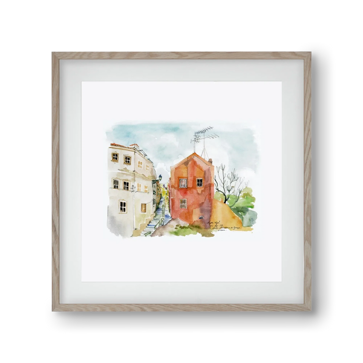 LISBON AQUARELLE NO.12 - artbridge